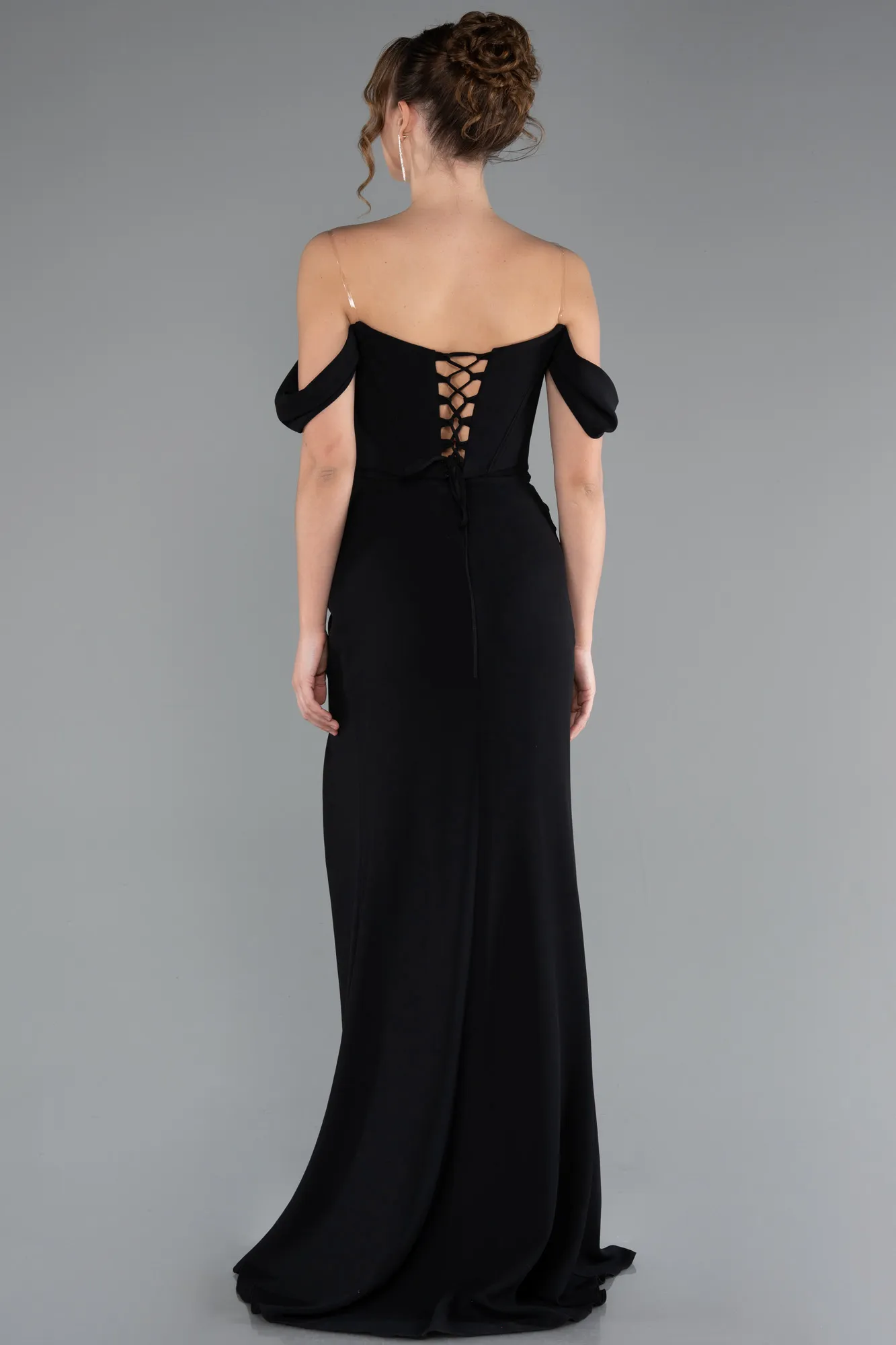 Black-Long Evening Dress ABU5016
