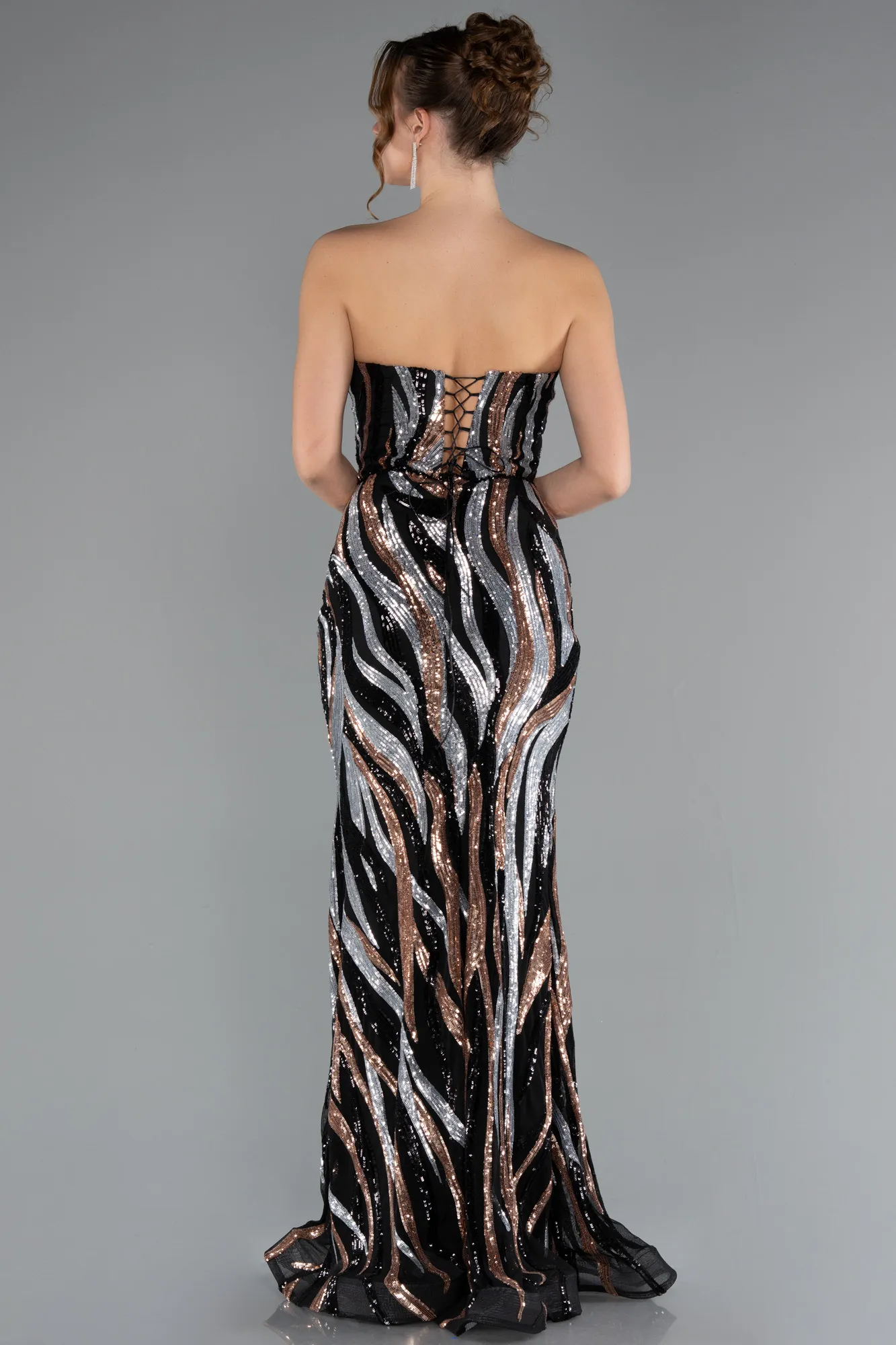 Black-Long Evening Dress ABU5024