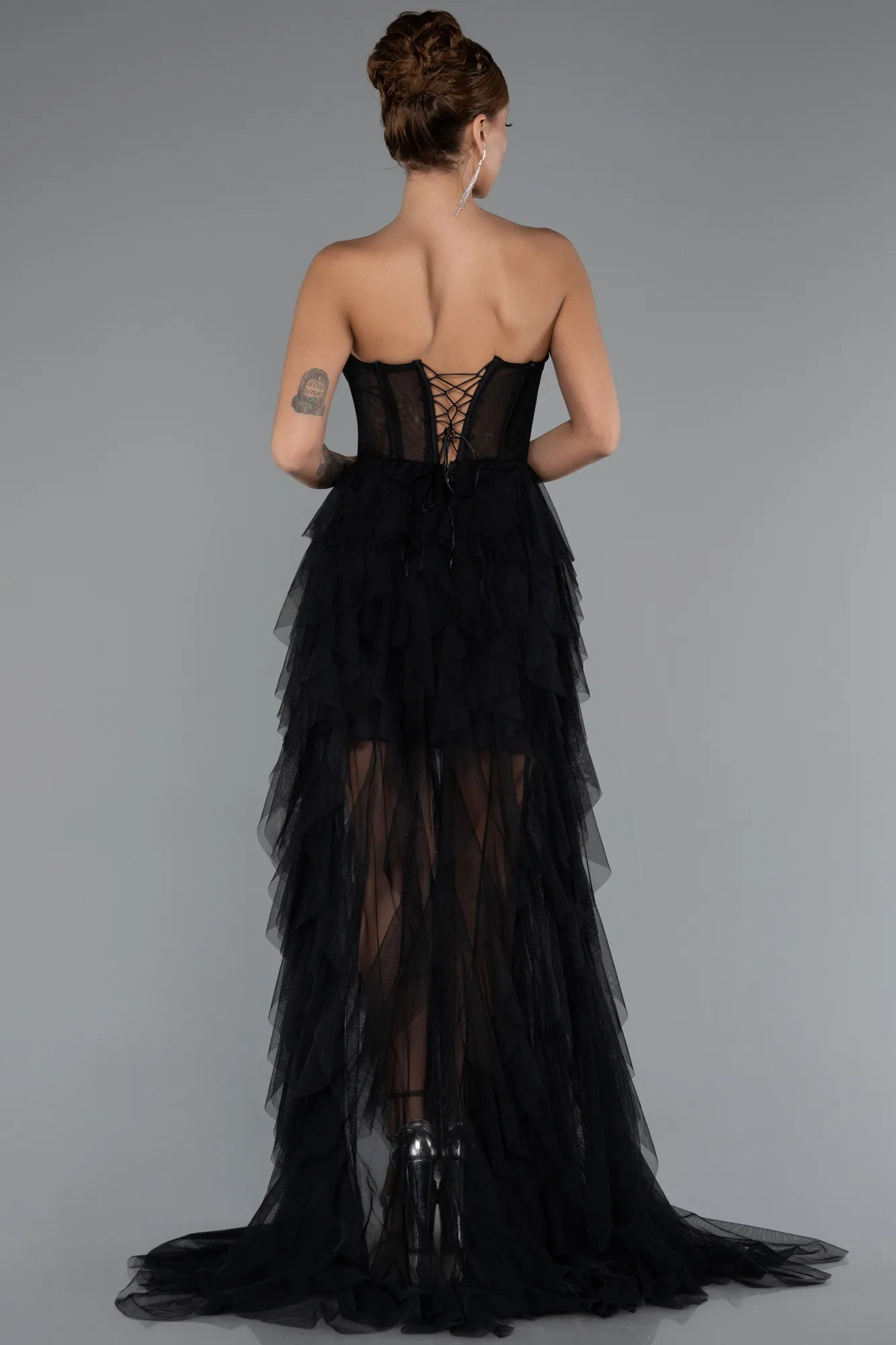 Black-Long Evening Dress ABU5071