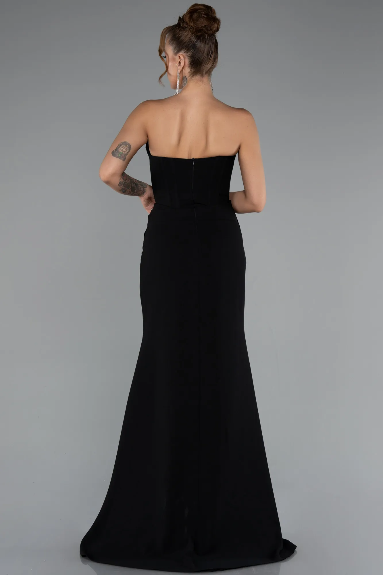 Black-Long Evening Dress ABU5096