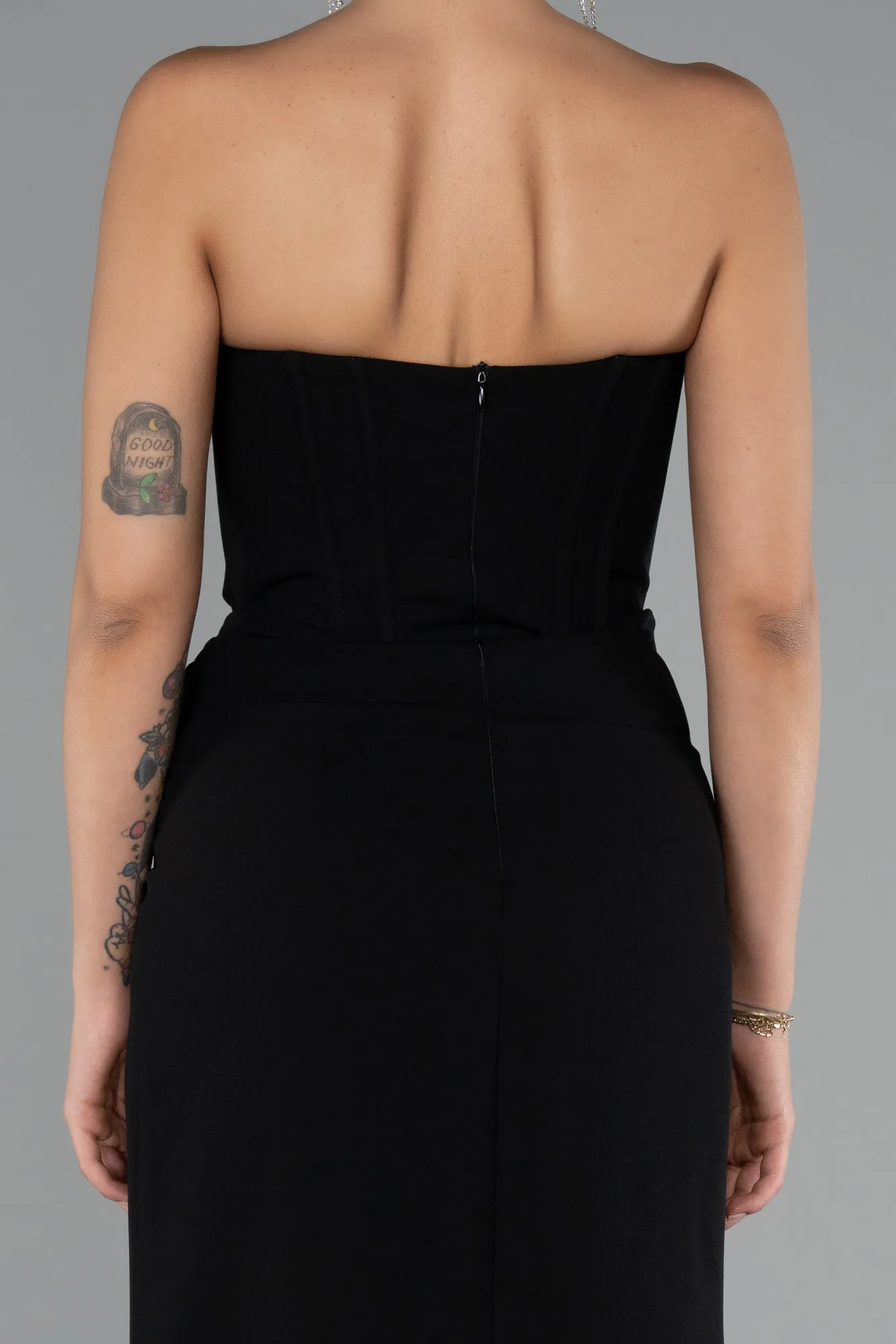 Black-Long Evening Dress ABU5096