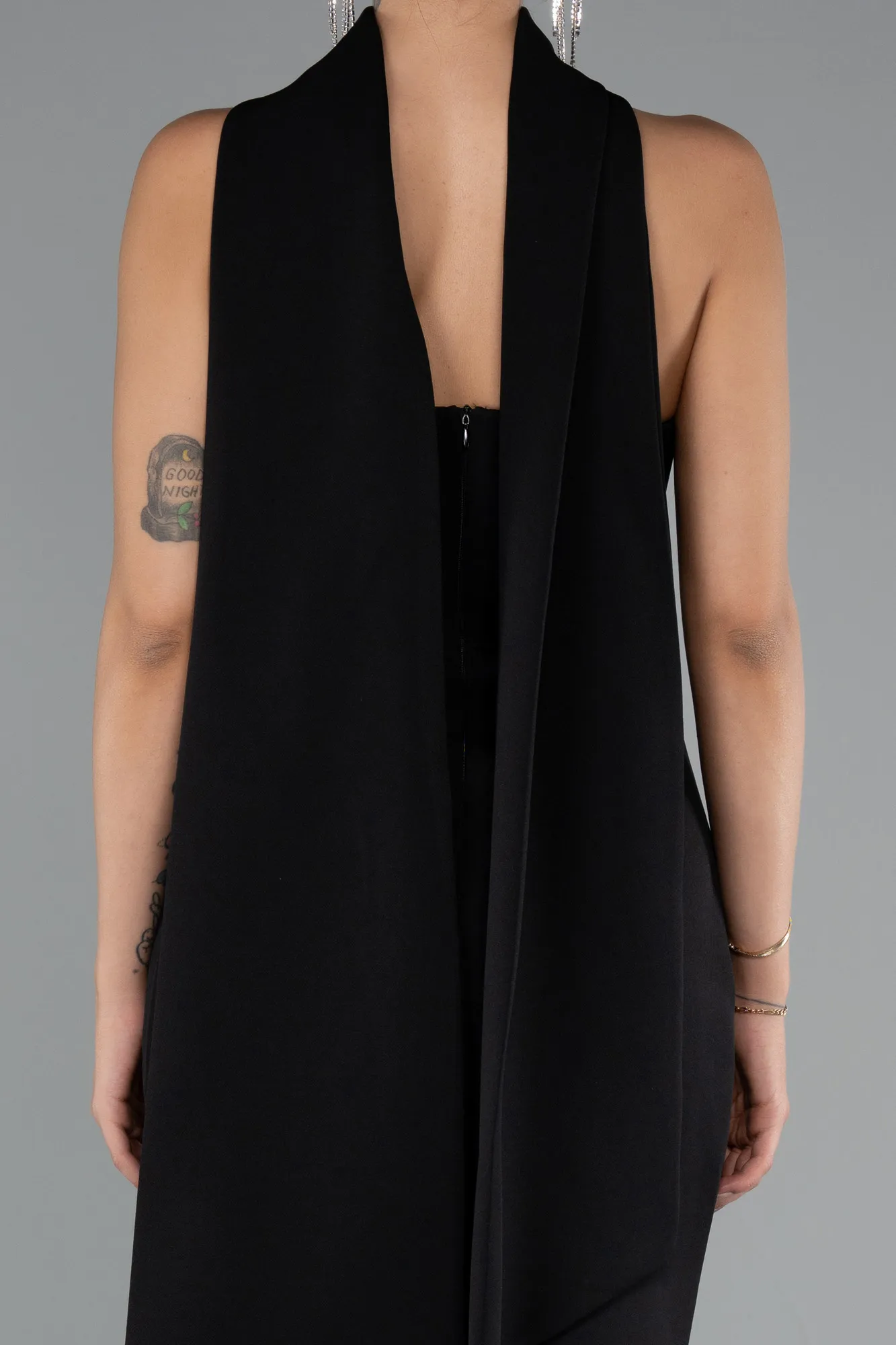 Black-Long Evening Dress ABU5097