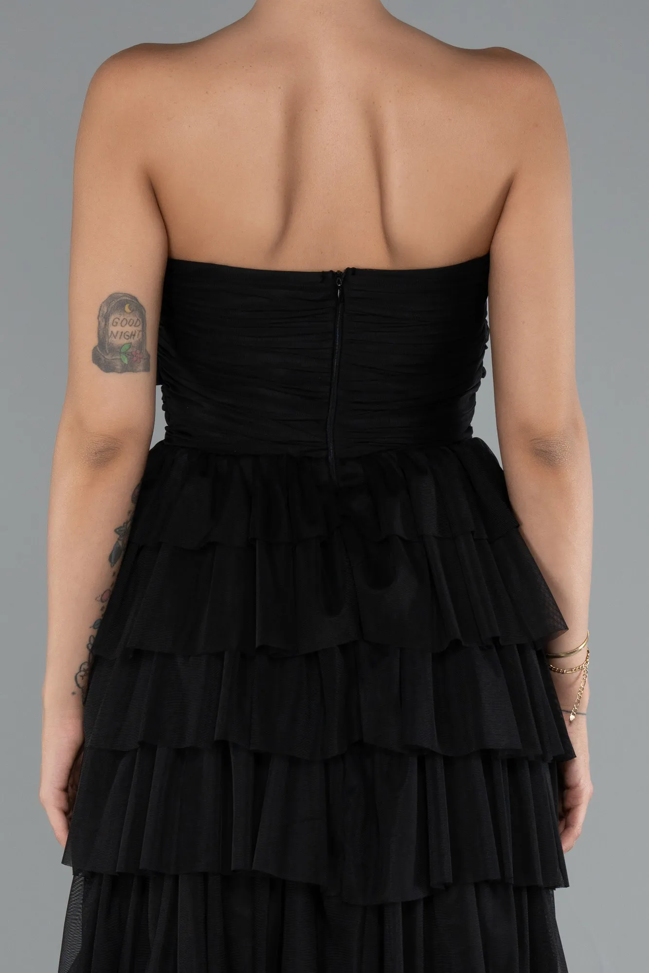 Black-Long Evening Dress ABU5104