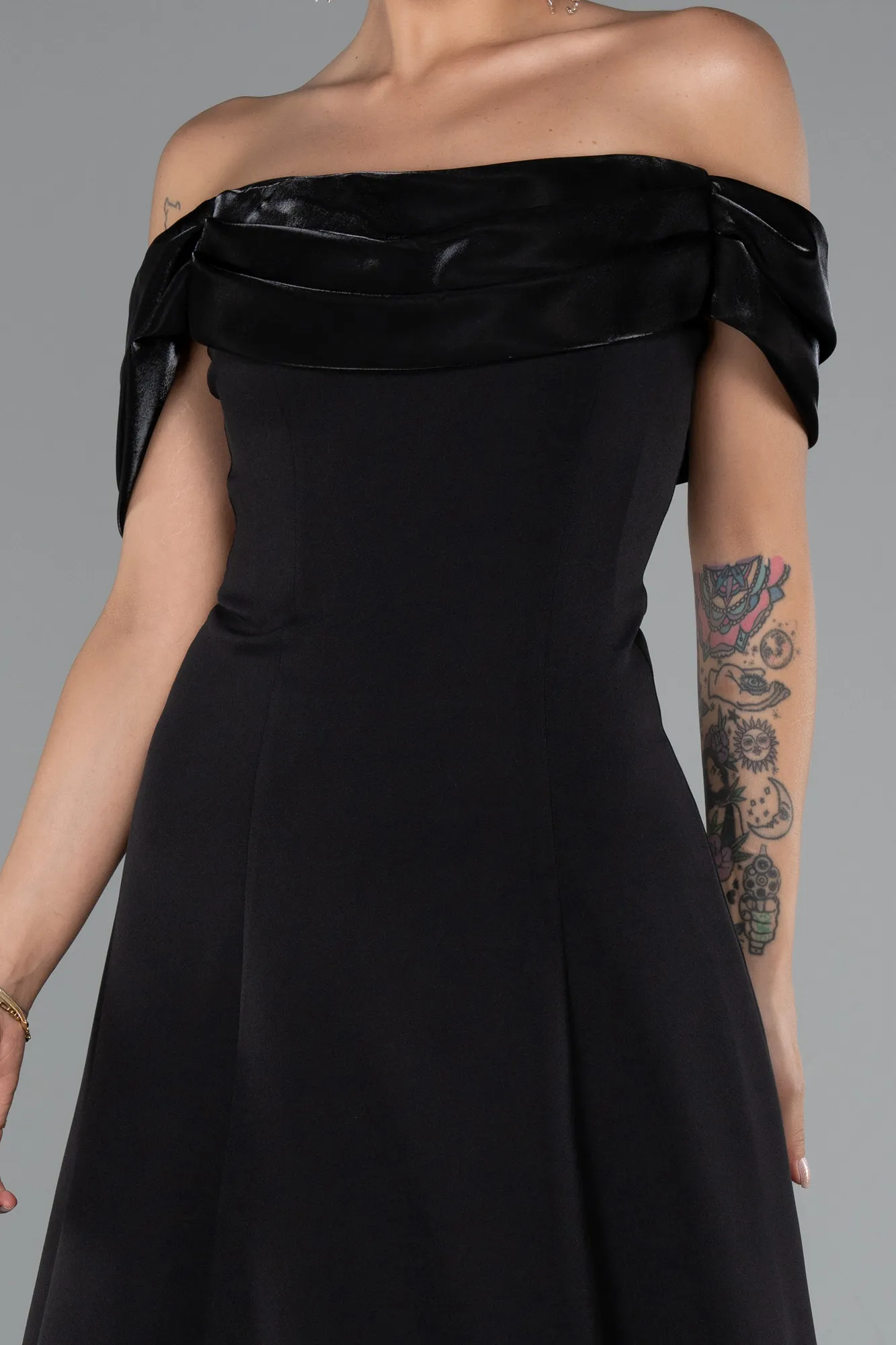 Black-Long Evening Dress ABU5110