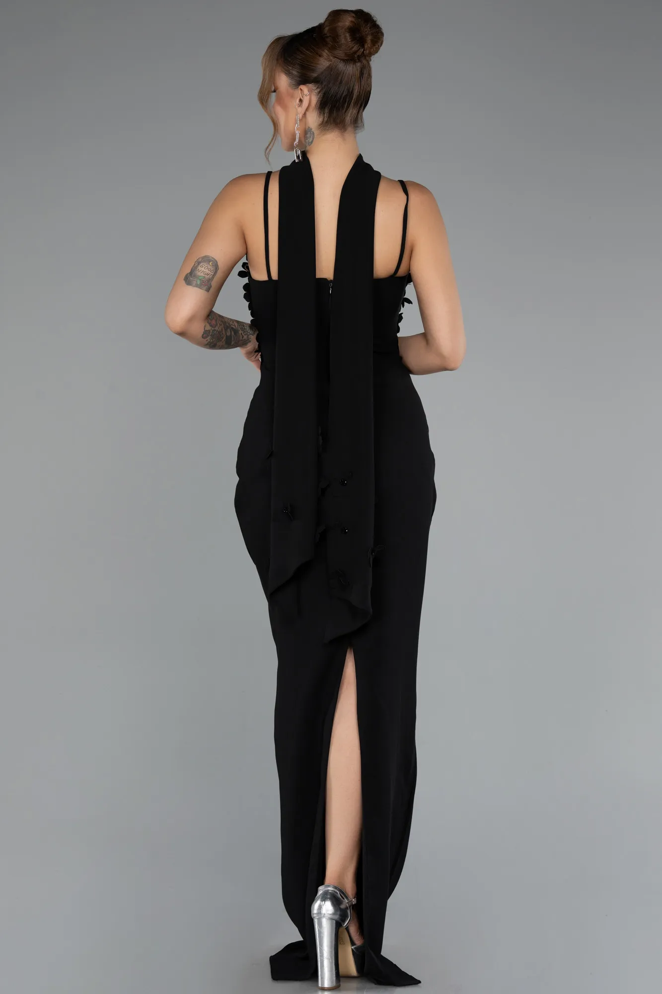 Black-Long Evening Dress ABU5181