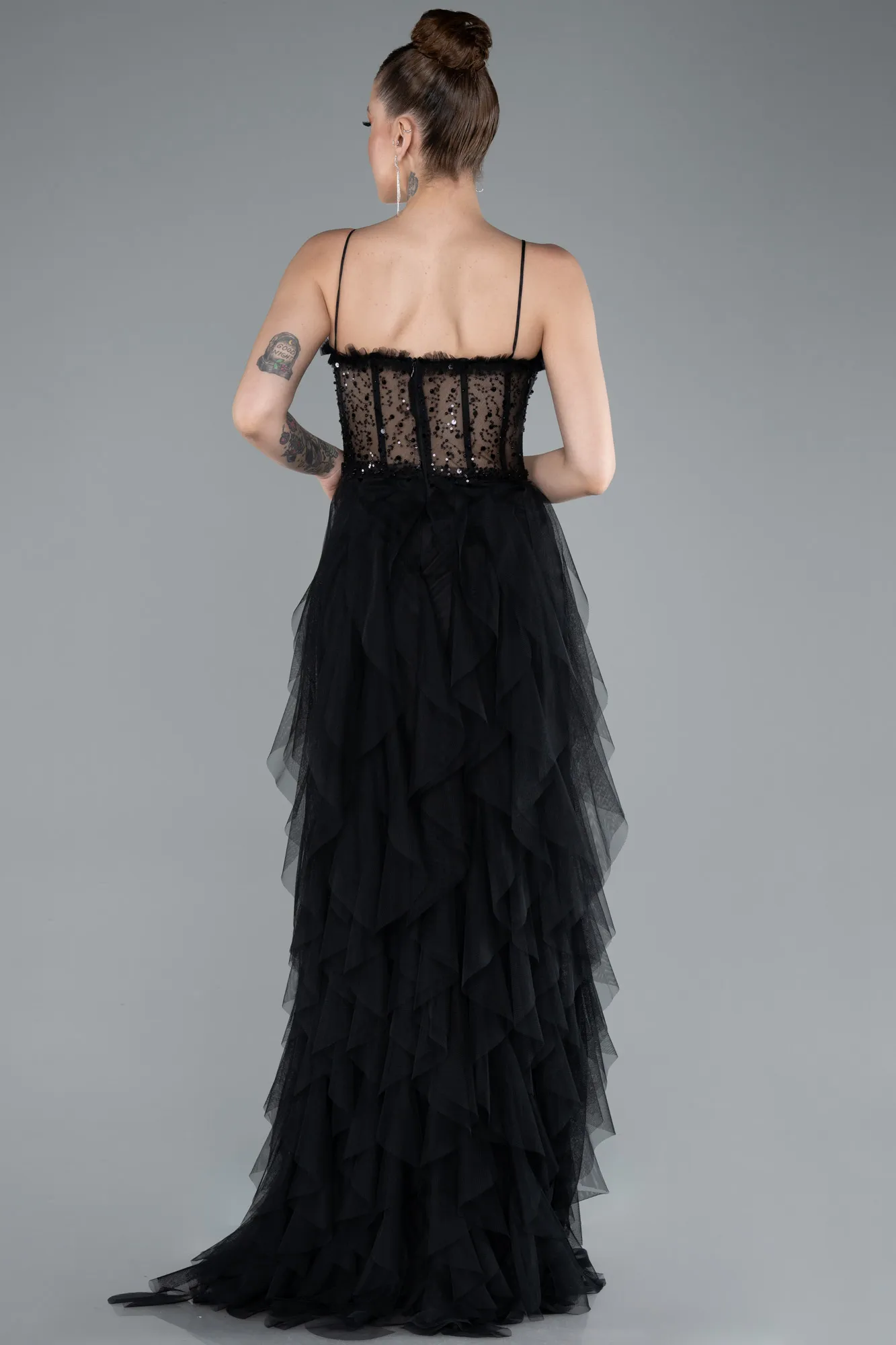 Black-Long Evening Dress ABU5204