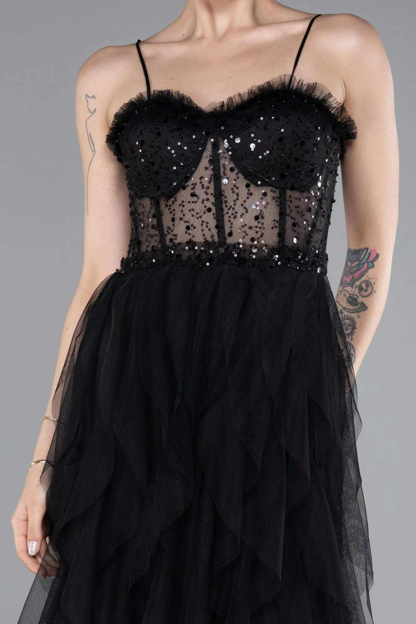 Black-Long Evening Dress ABU5204