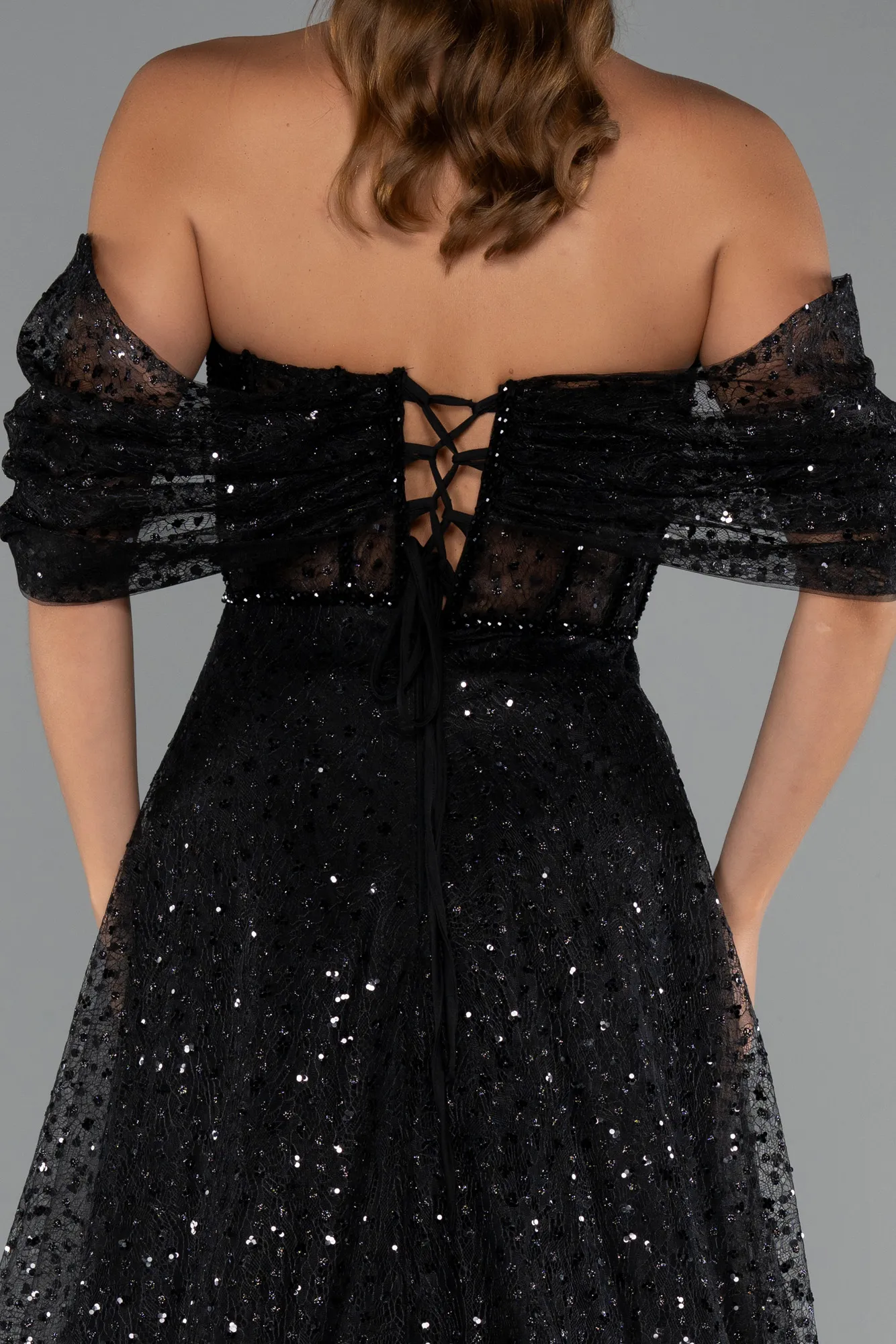 Black-Long Evening Dress ABU5226