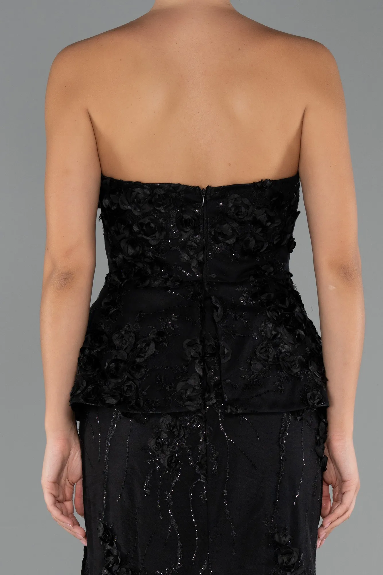 Black-Long Evening Dress ABU5249