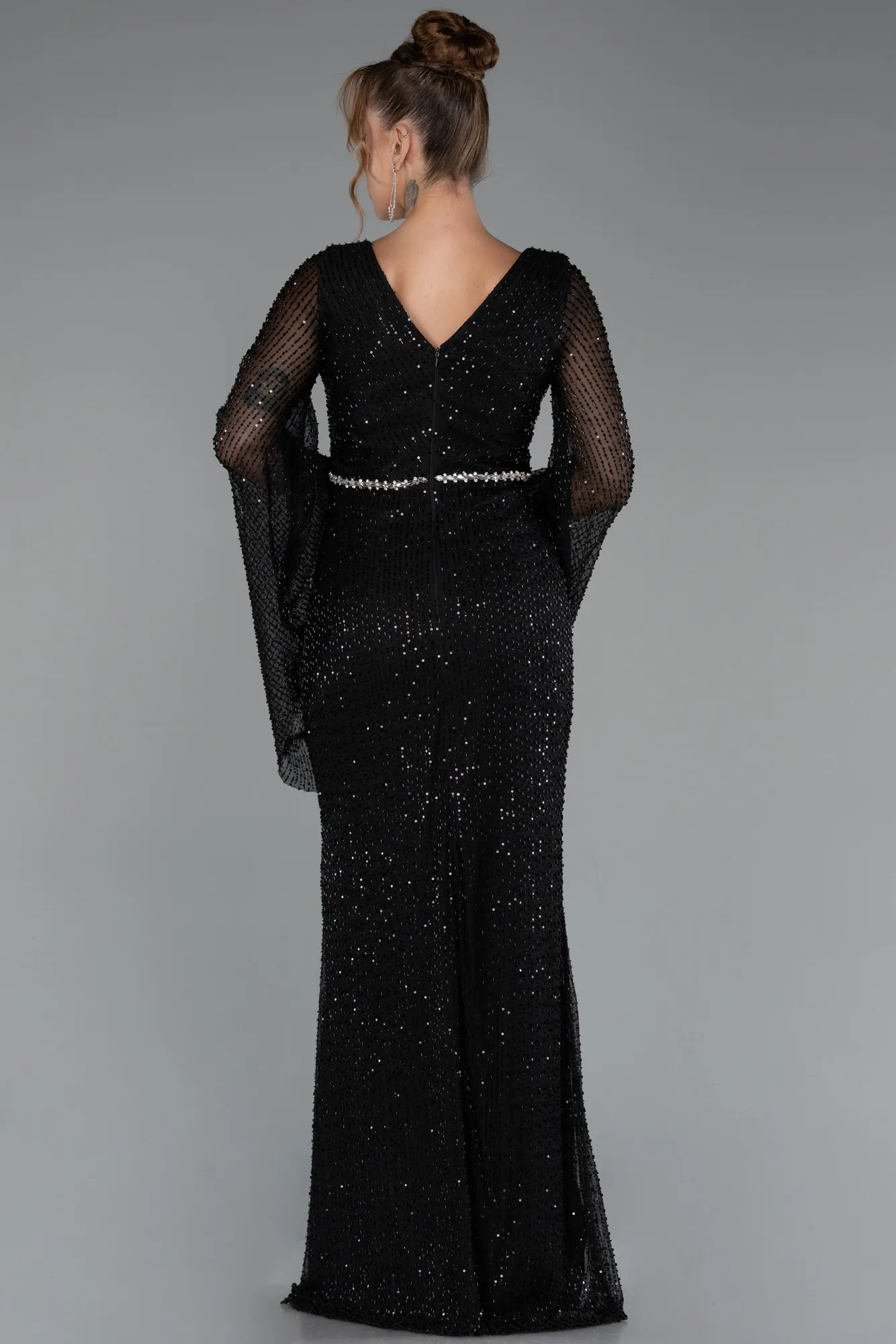 Black-Long Evening Dress ABU5289