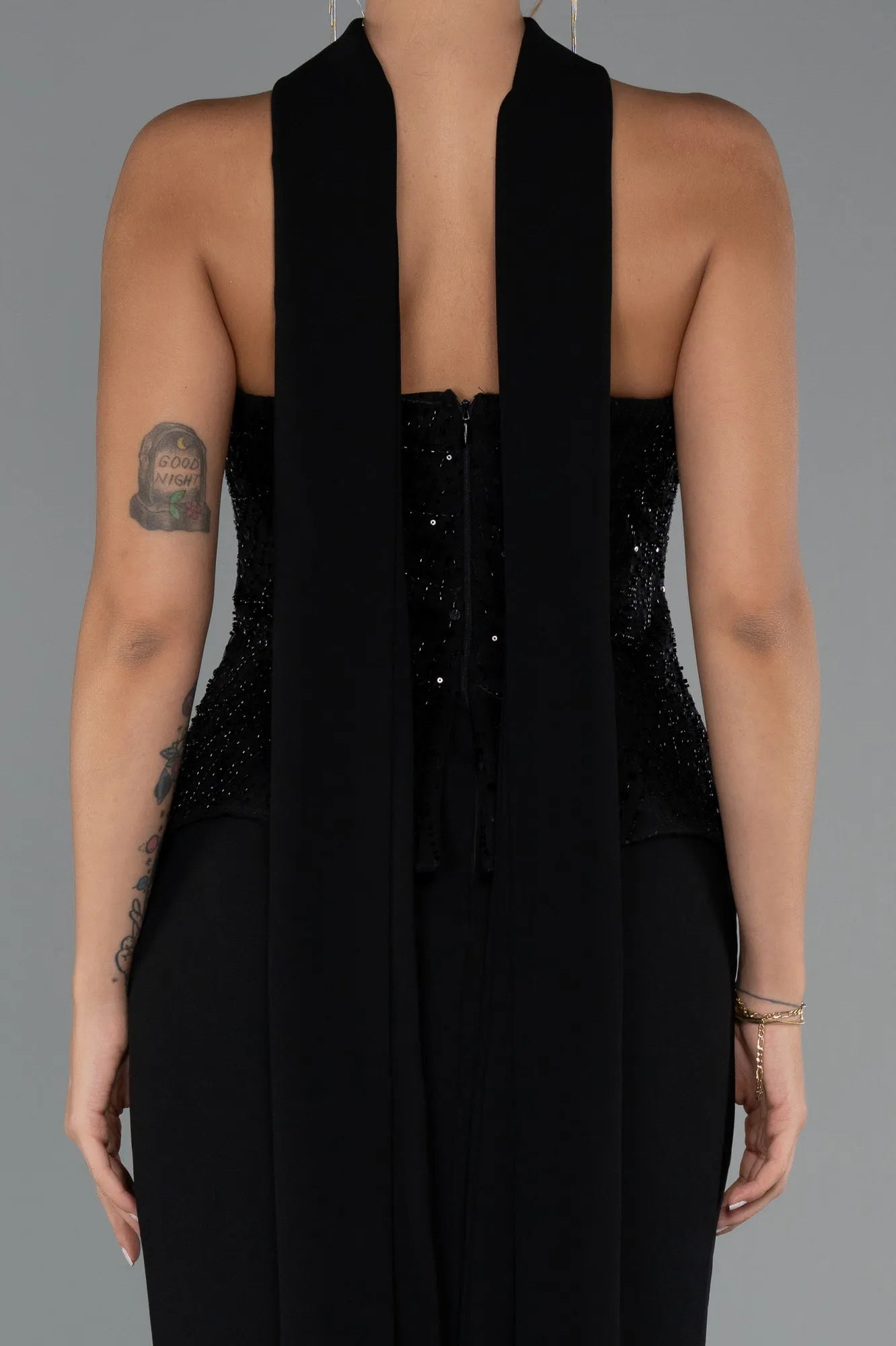 Black-Long Evening Dress ABU5320