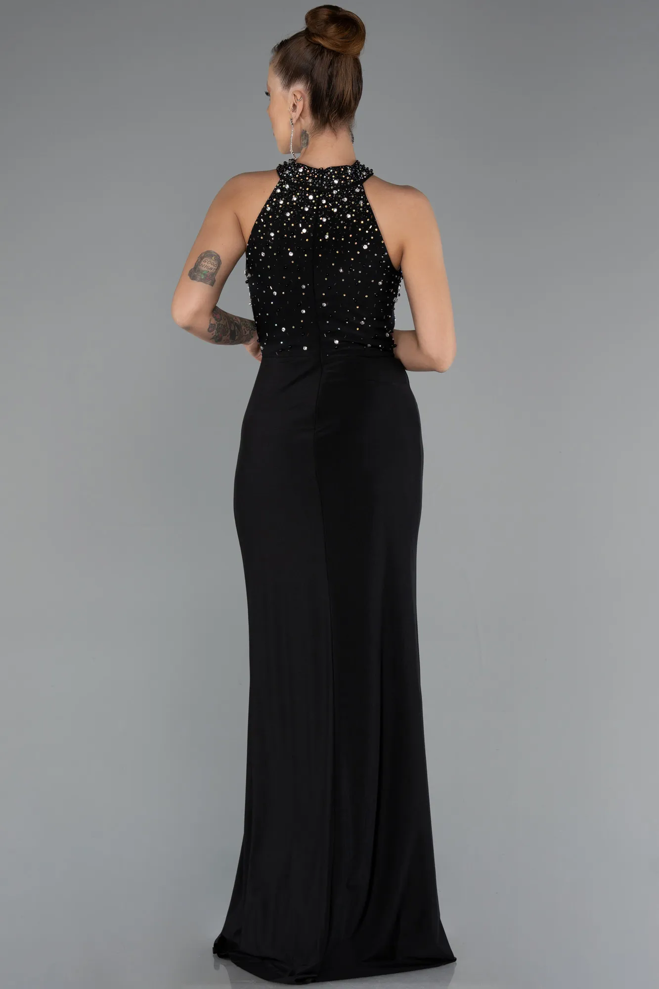 Black-Long Evening Dress ABU5422