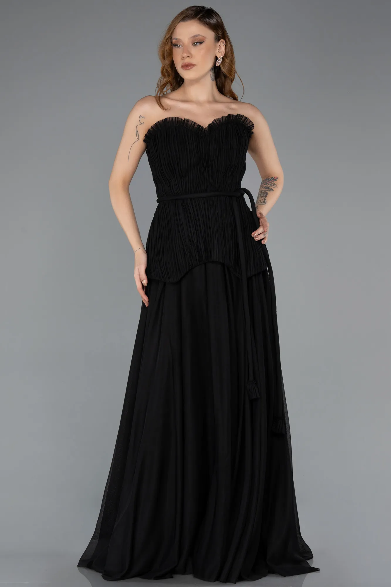 Black-Long Evening Dress ABU5504