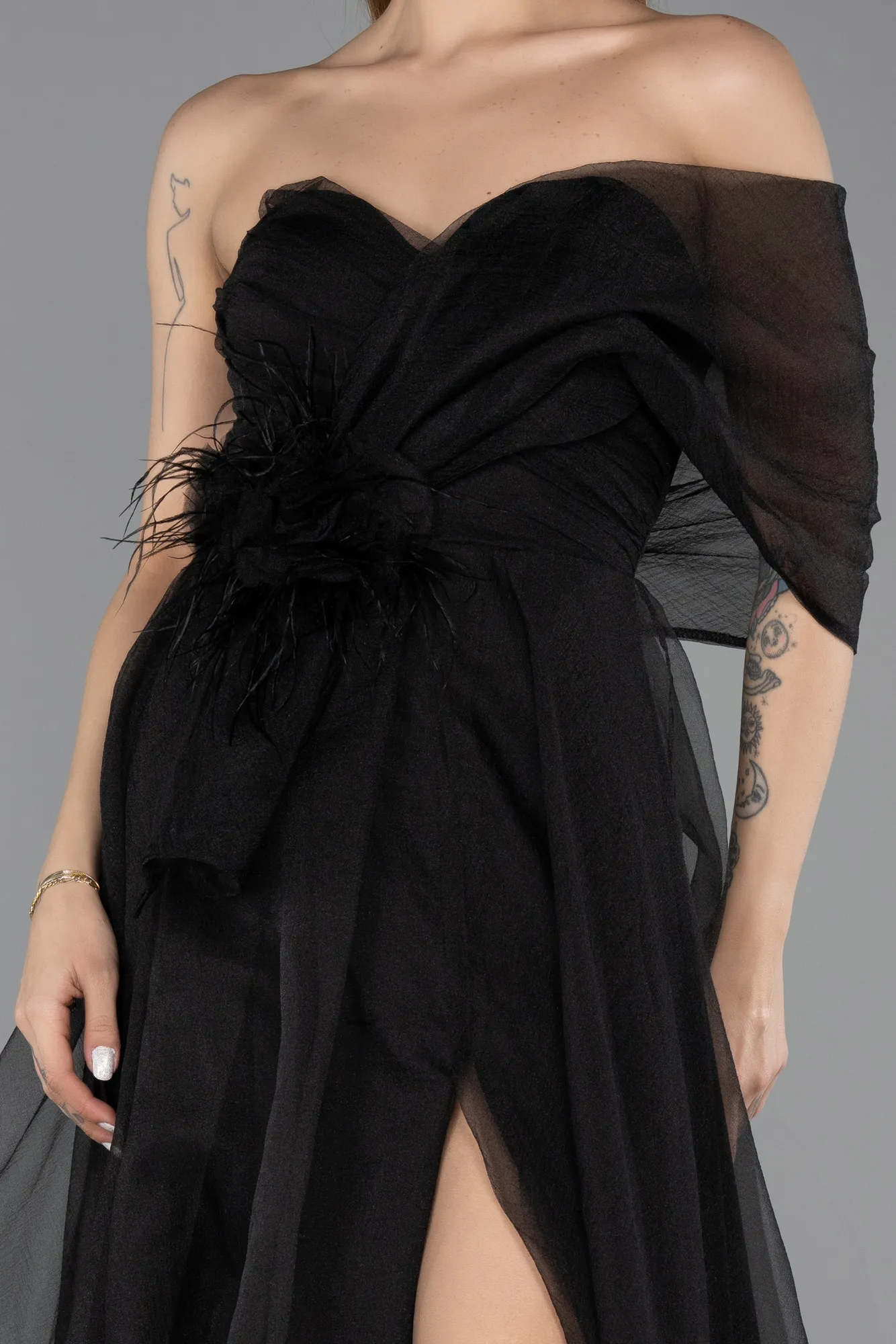 Black-Long Evening Dress ABU5528