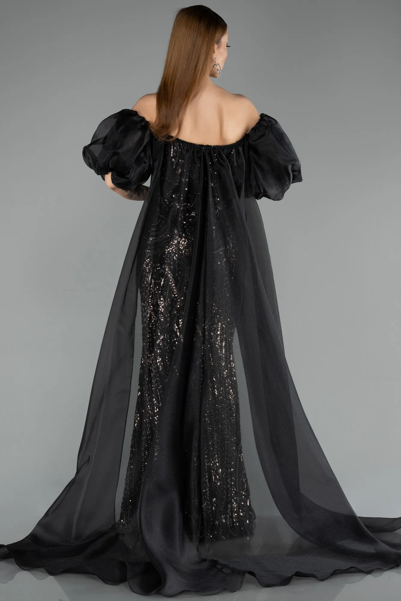 Black-Long Evening Dress ABU5537