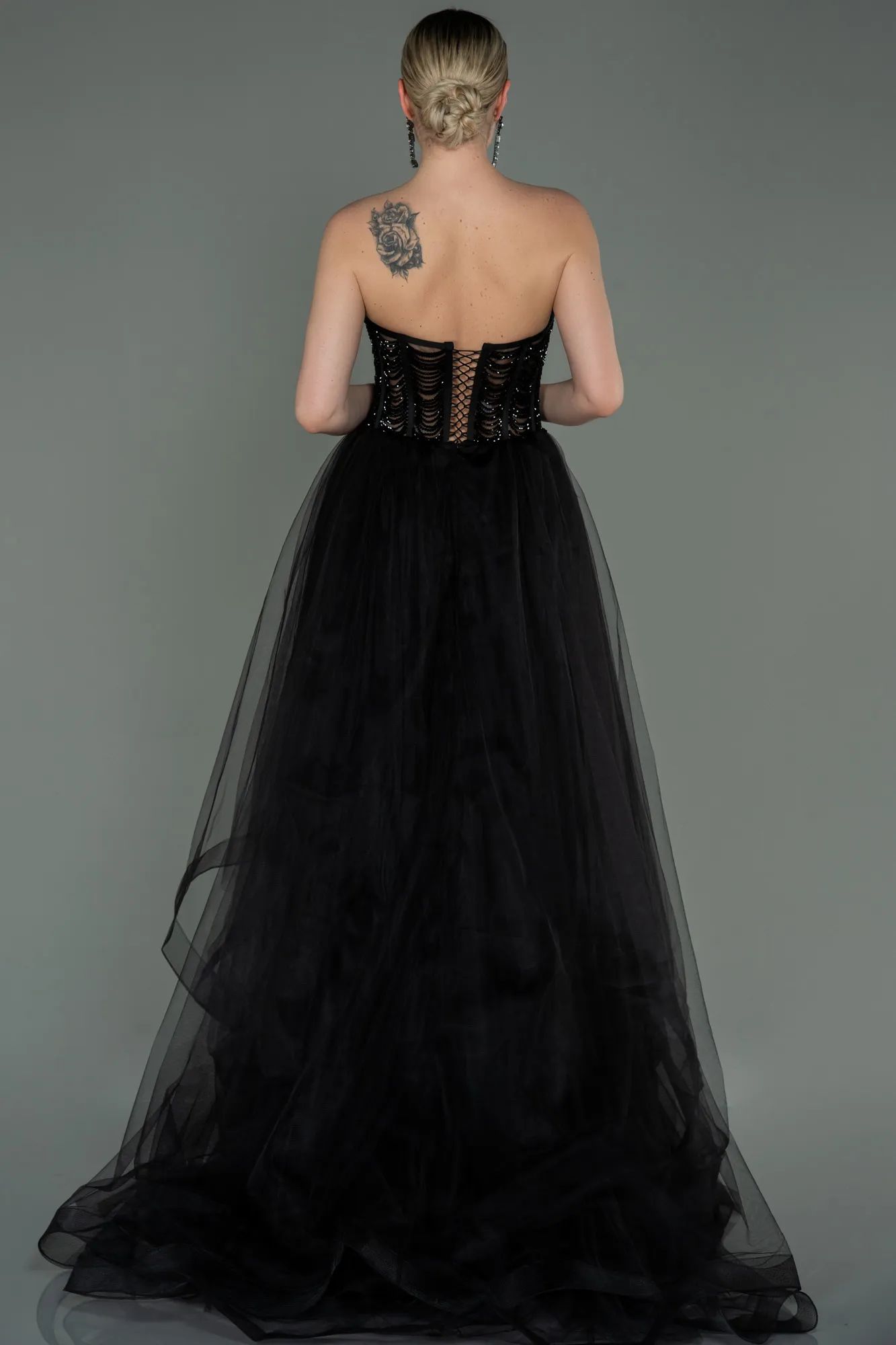 Black-Long Haute Couture ABU3084