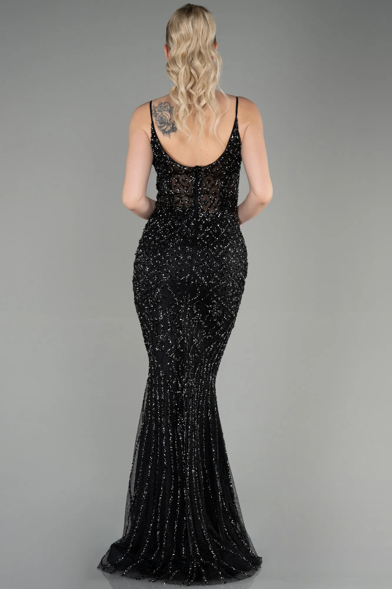 Black-Long Haute Couture ABU3348