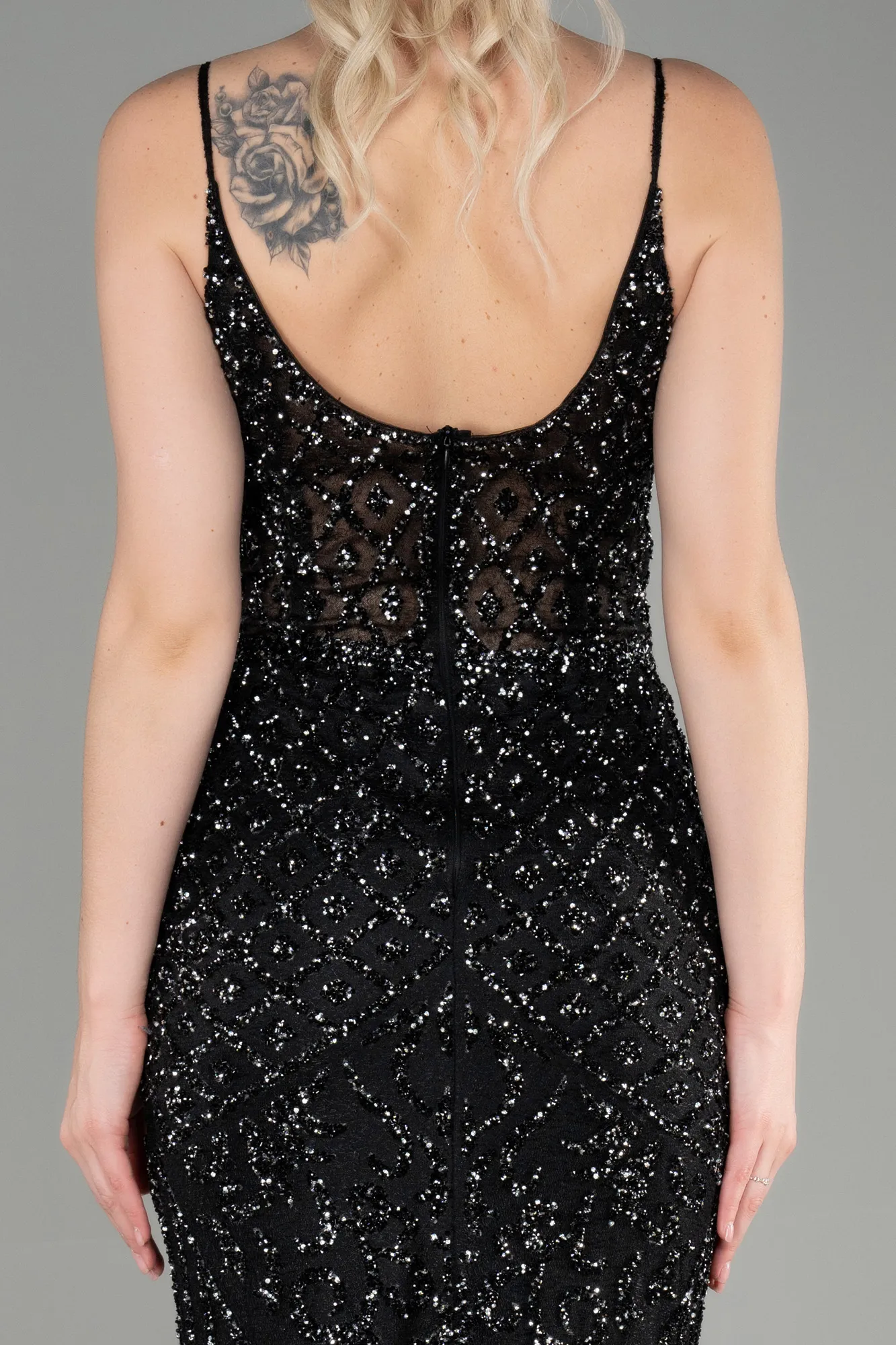 Black-Long Haute Couture ABU3348