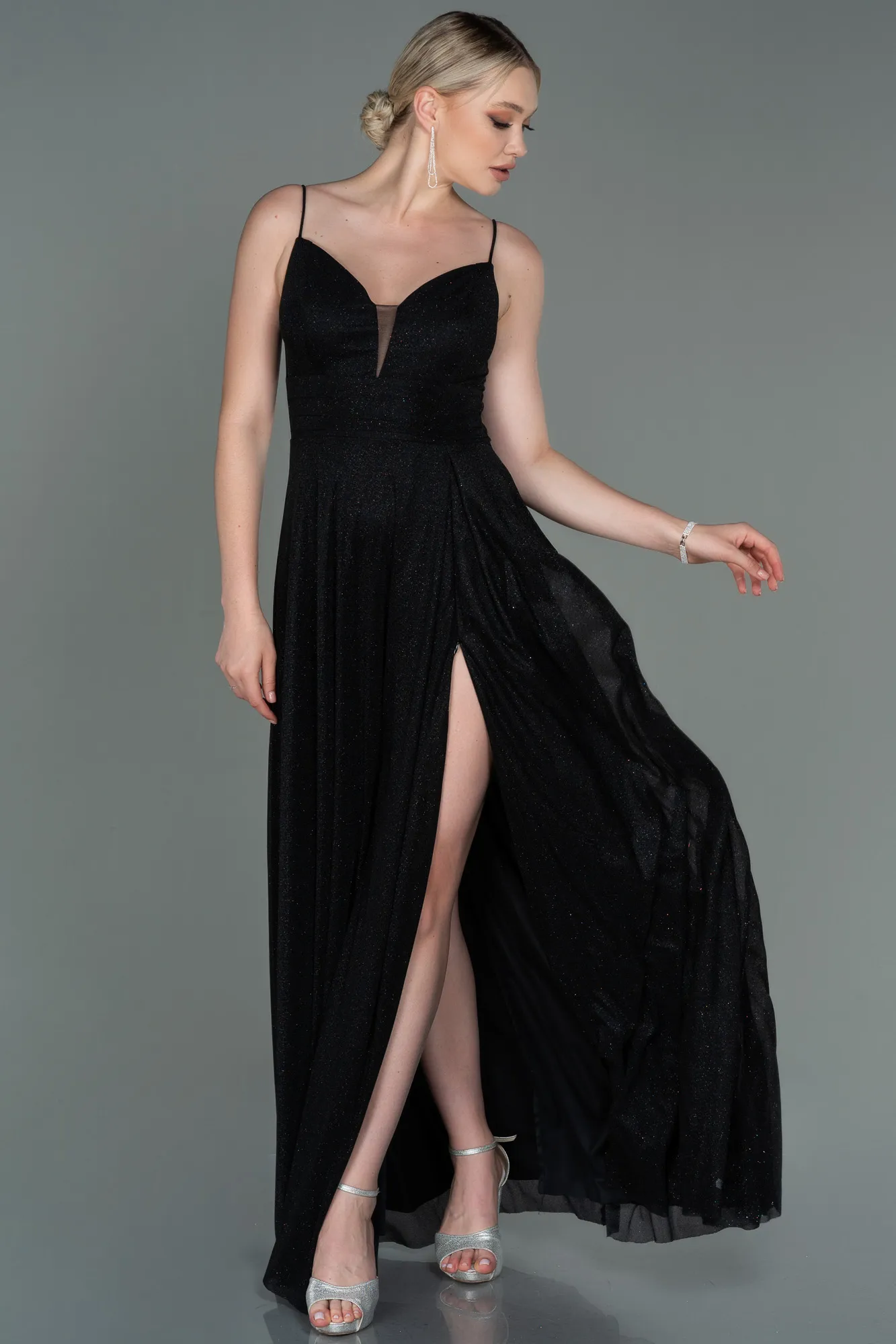 Black-Long Prom Gown ABU3195