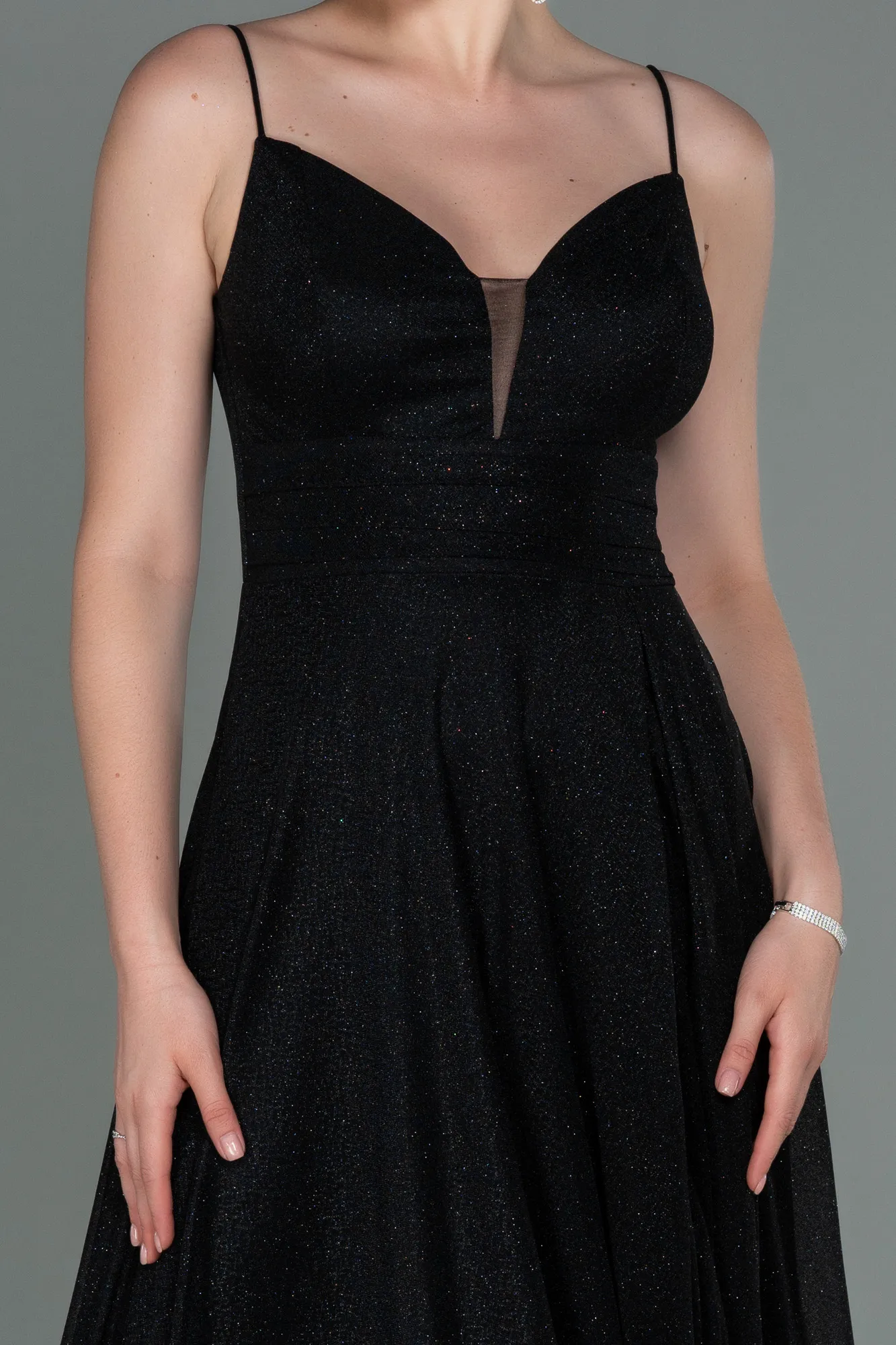 Black-Long Prom Gown ABU3195