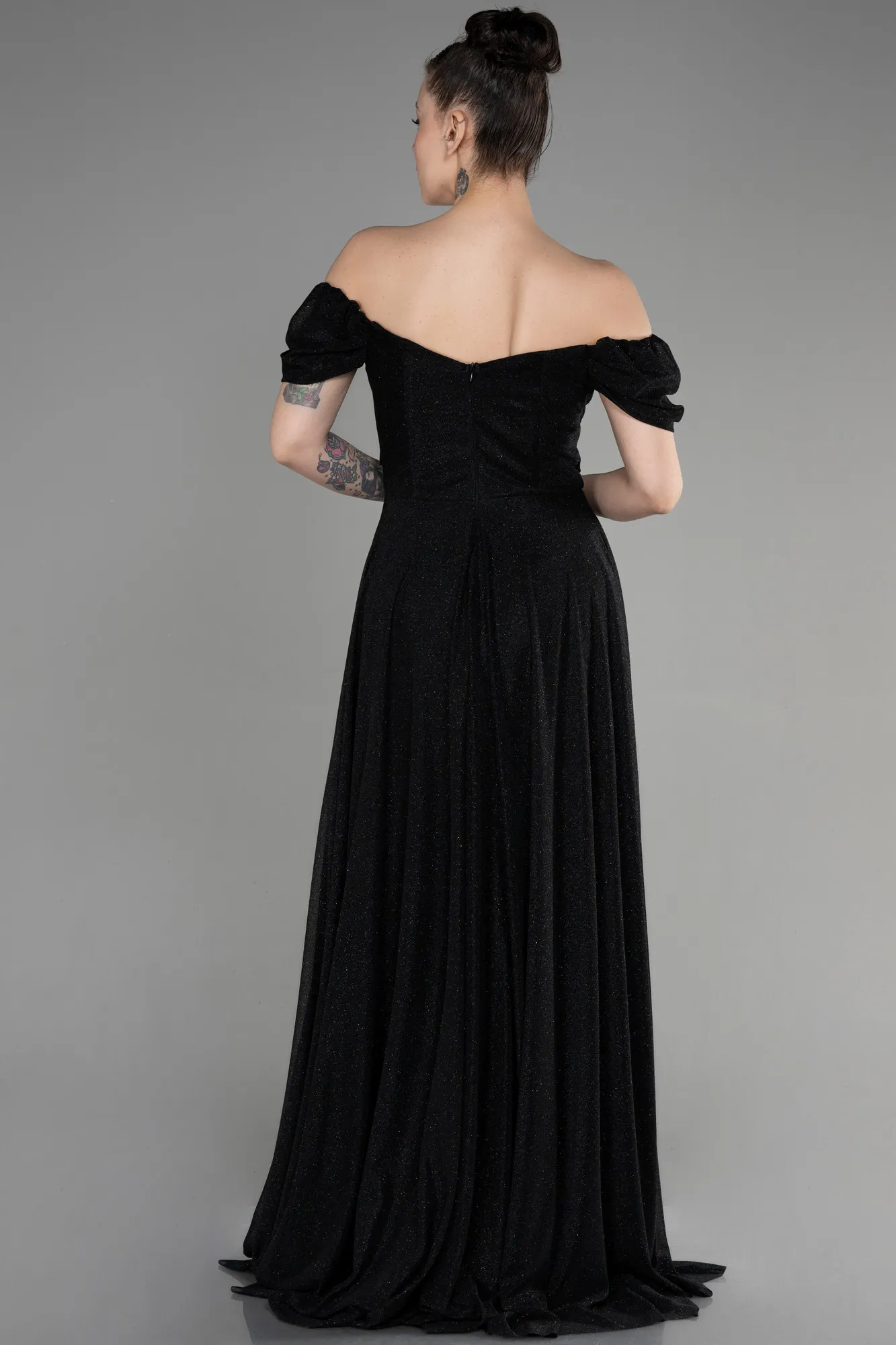 Black-Long Prom Gown ABU3660