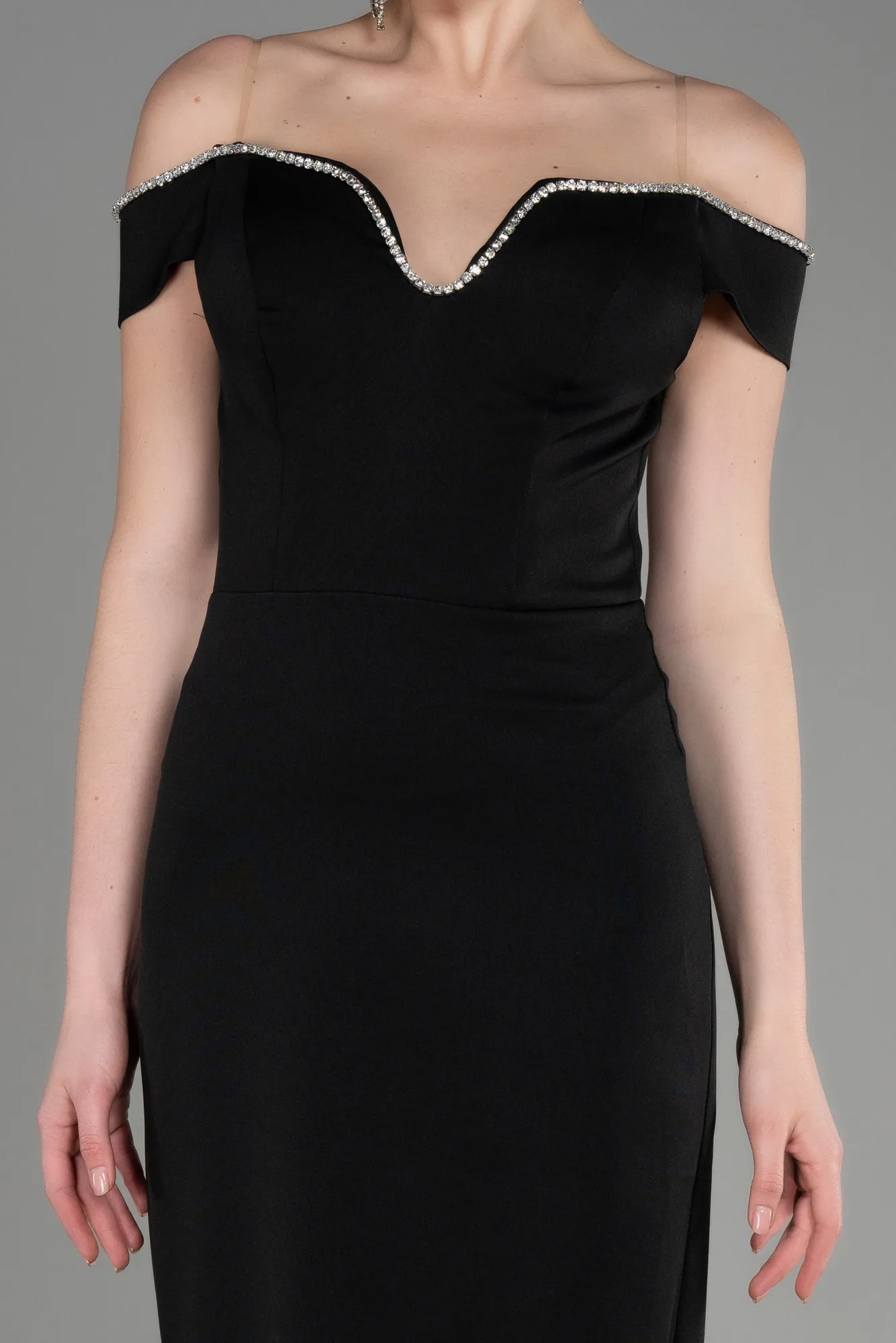 Black-Long Prom Gown ABU3781