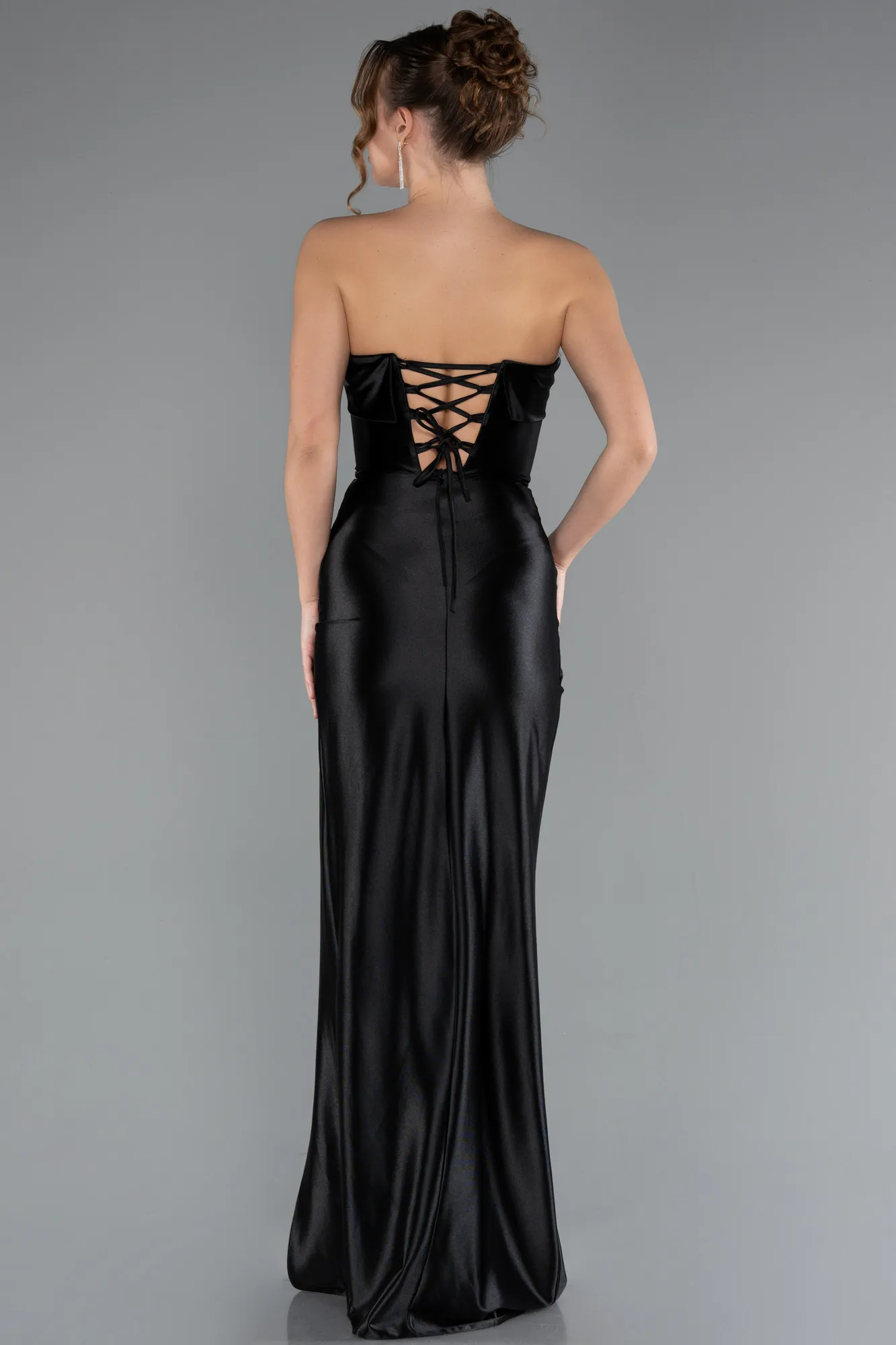 Black-Long Prom Gown ABU4944