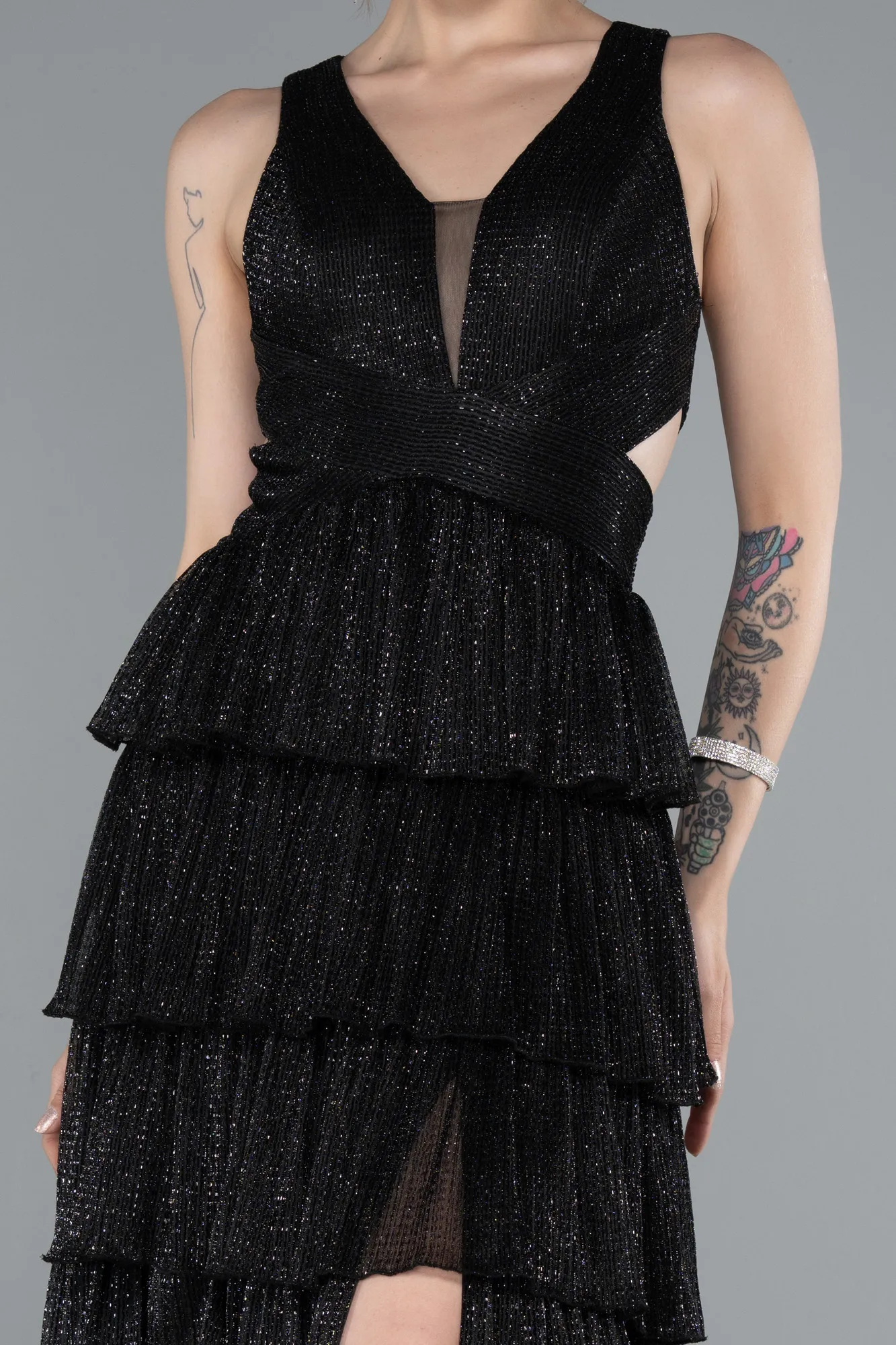 Black-Long Prom Gown ABU5000