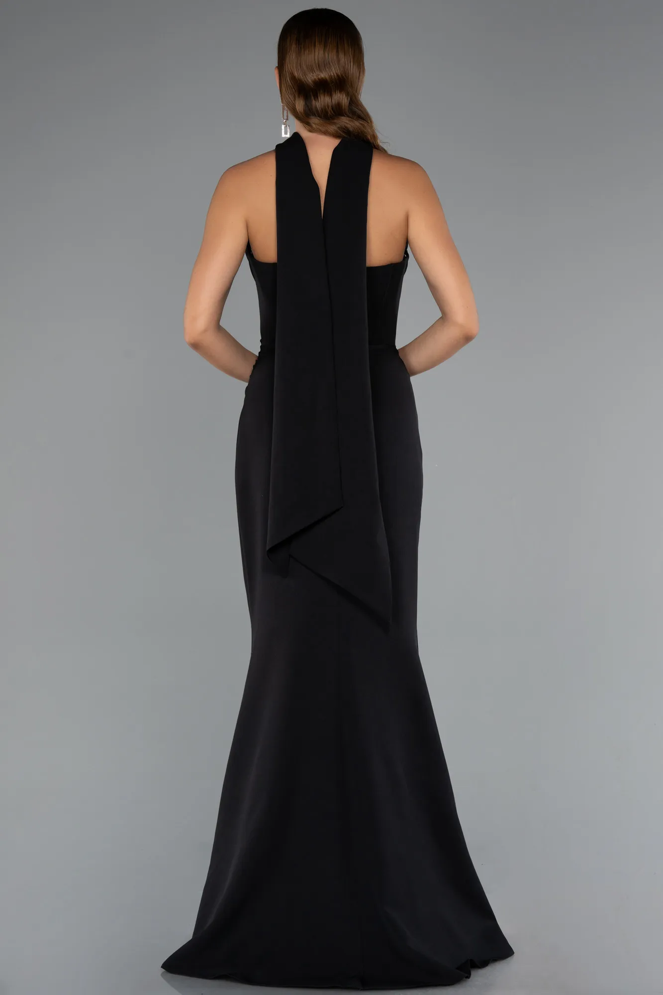 Black-Long Prom Gown ABU5216