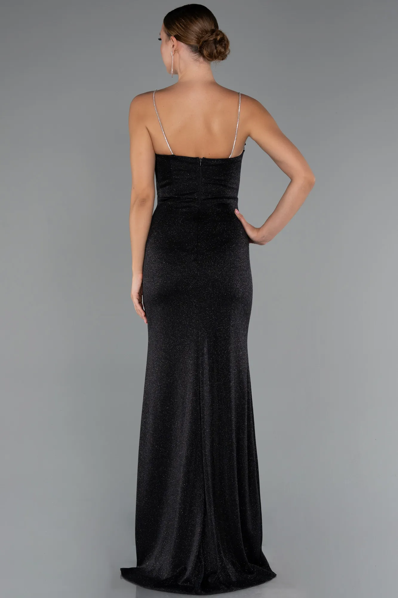 Black-Long Prom Gown ABU5245