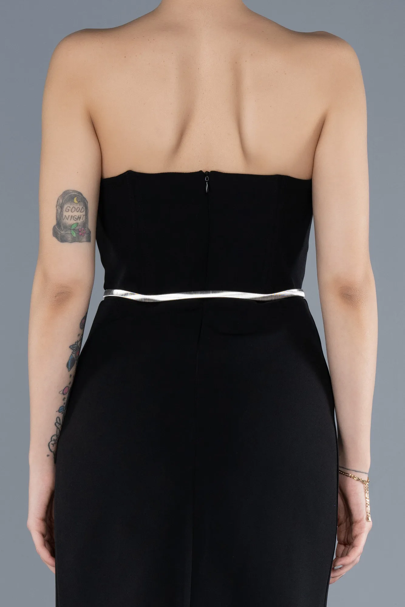 Black-Midi Cocktail Dress ABK2238