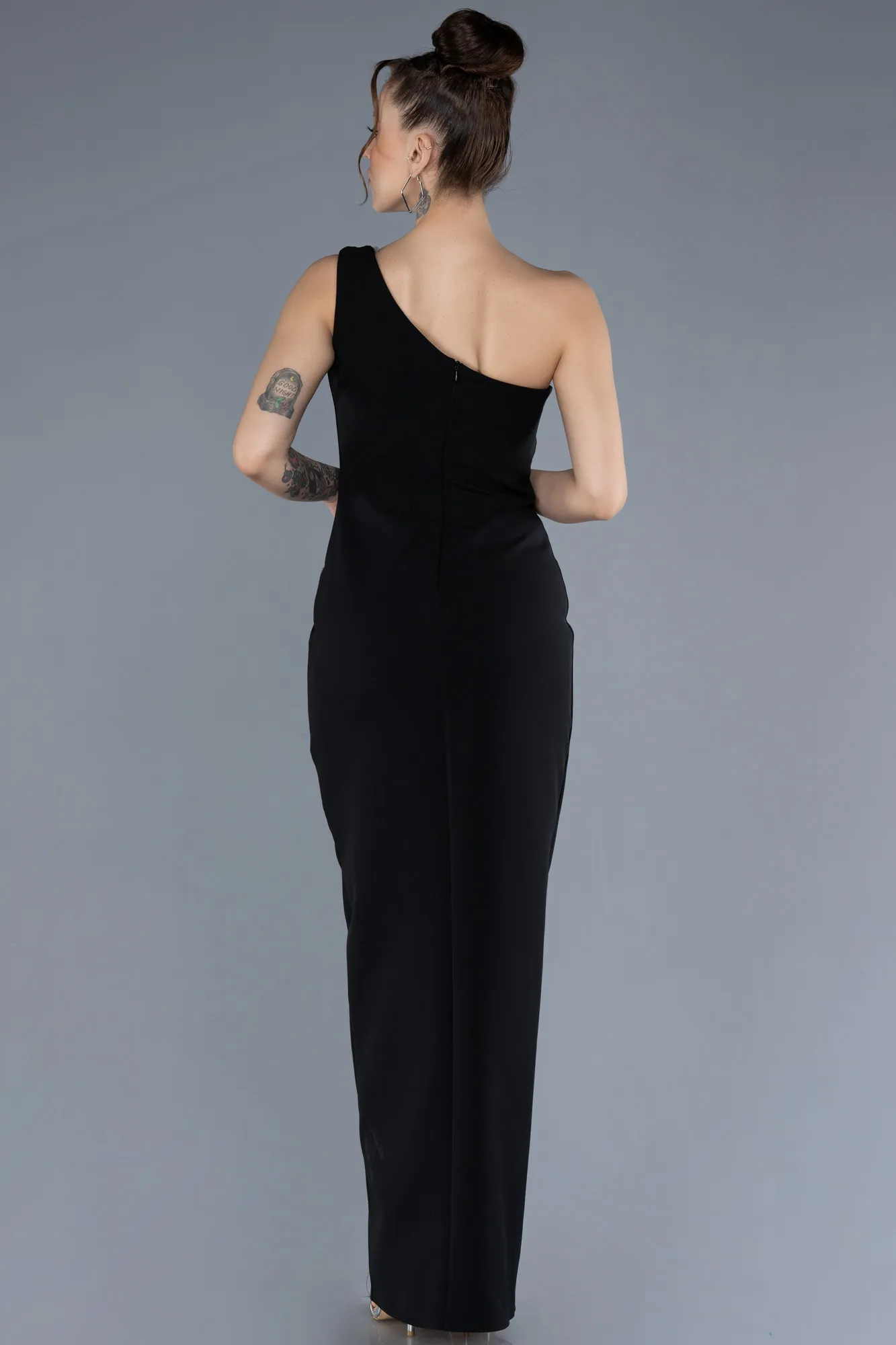 Black-Midi Cocktail Dress ABU4671