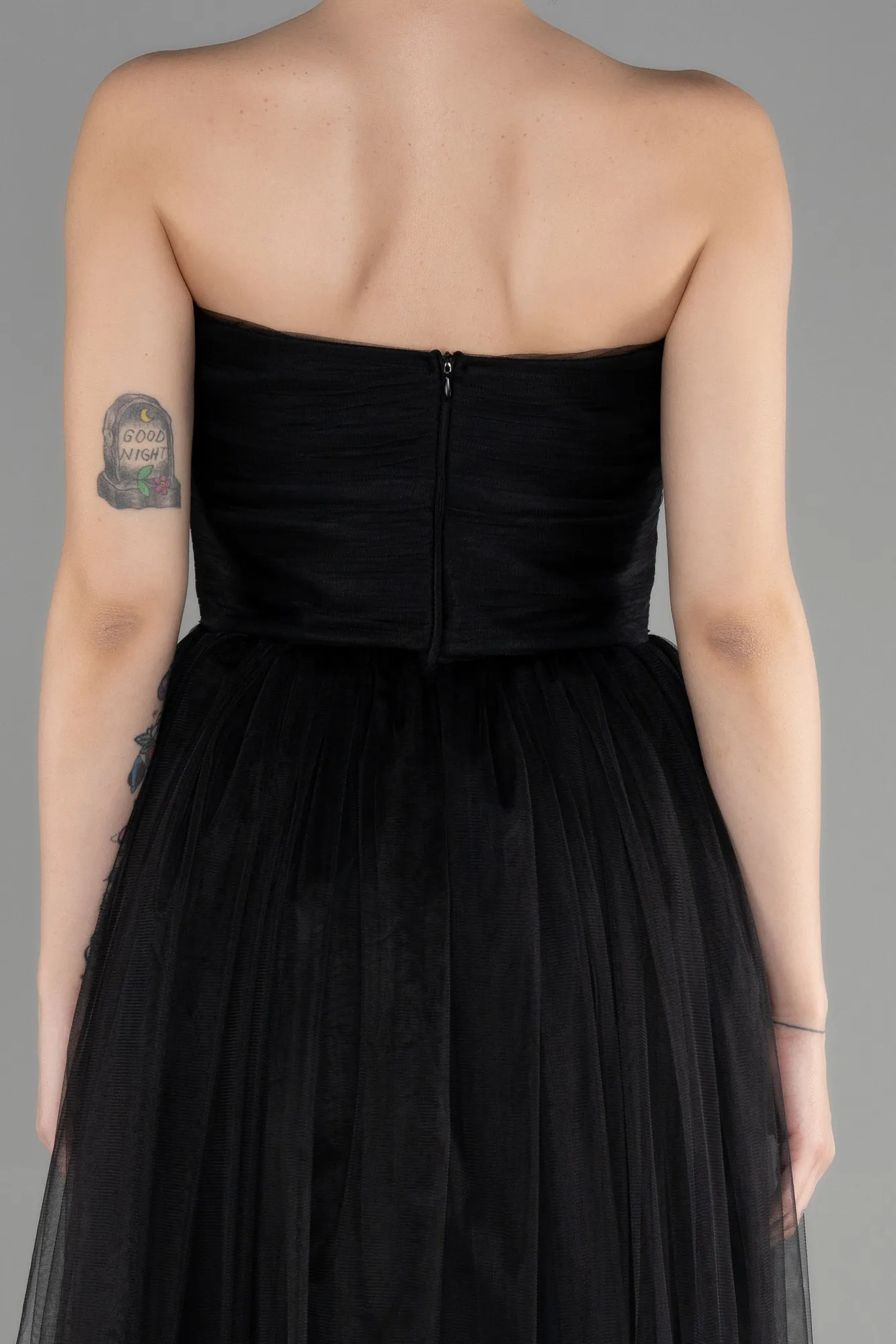 Black-Midi Invitation Dress ABK1926