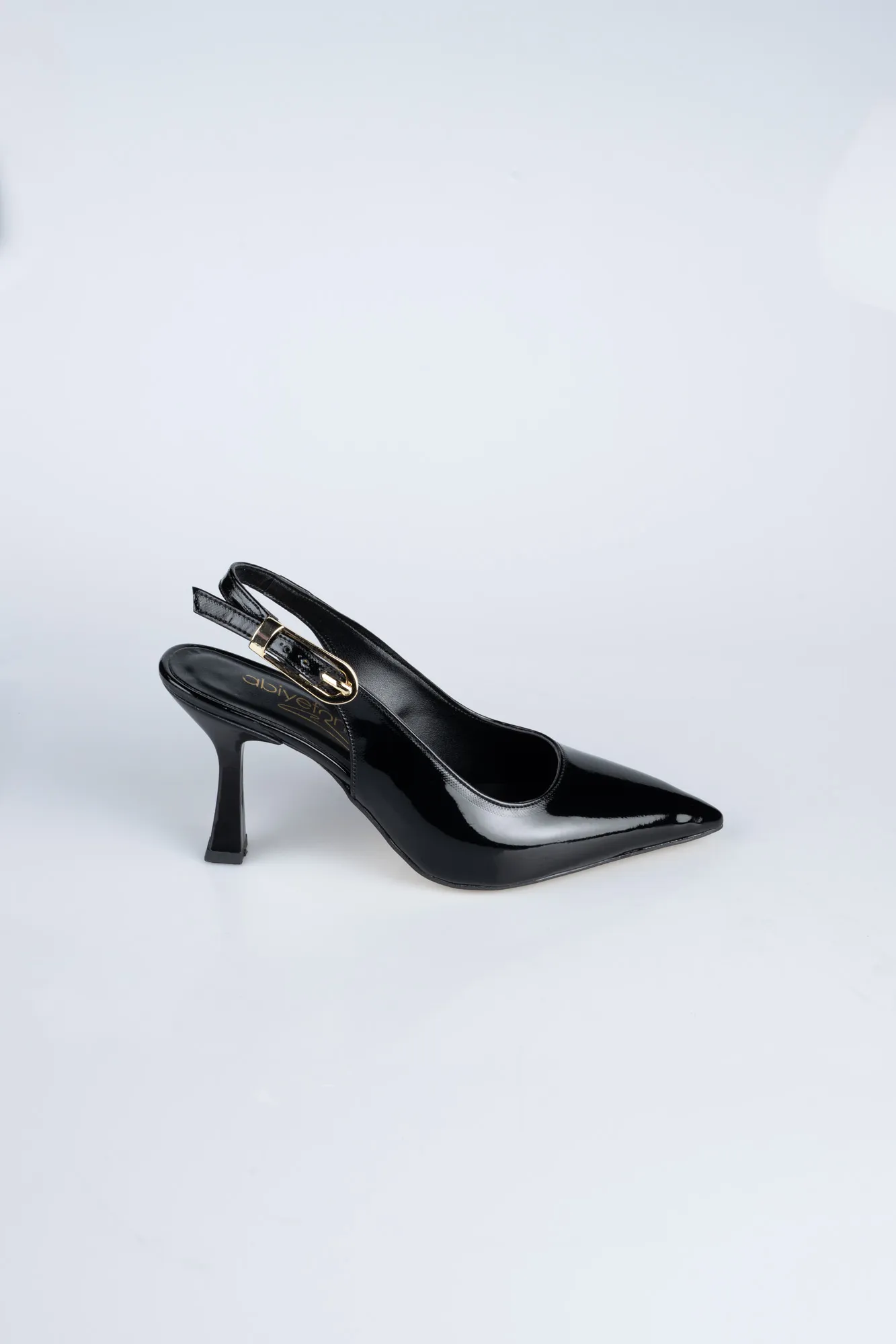 Black-Patent Leather Evening Shoe ABR1130