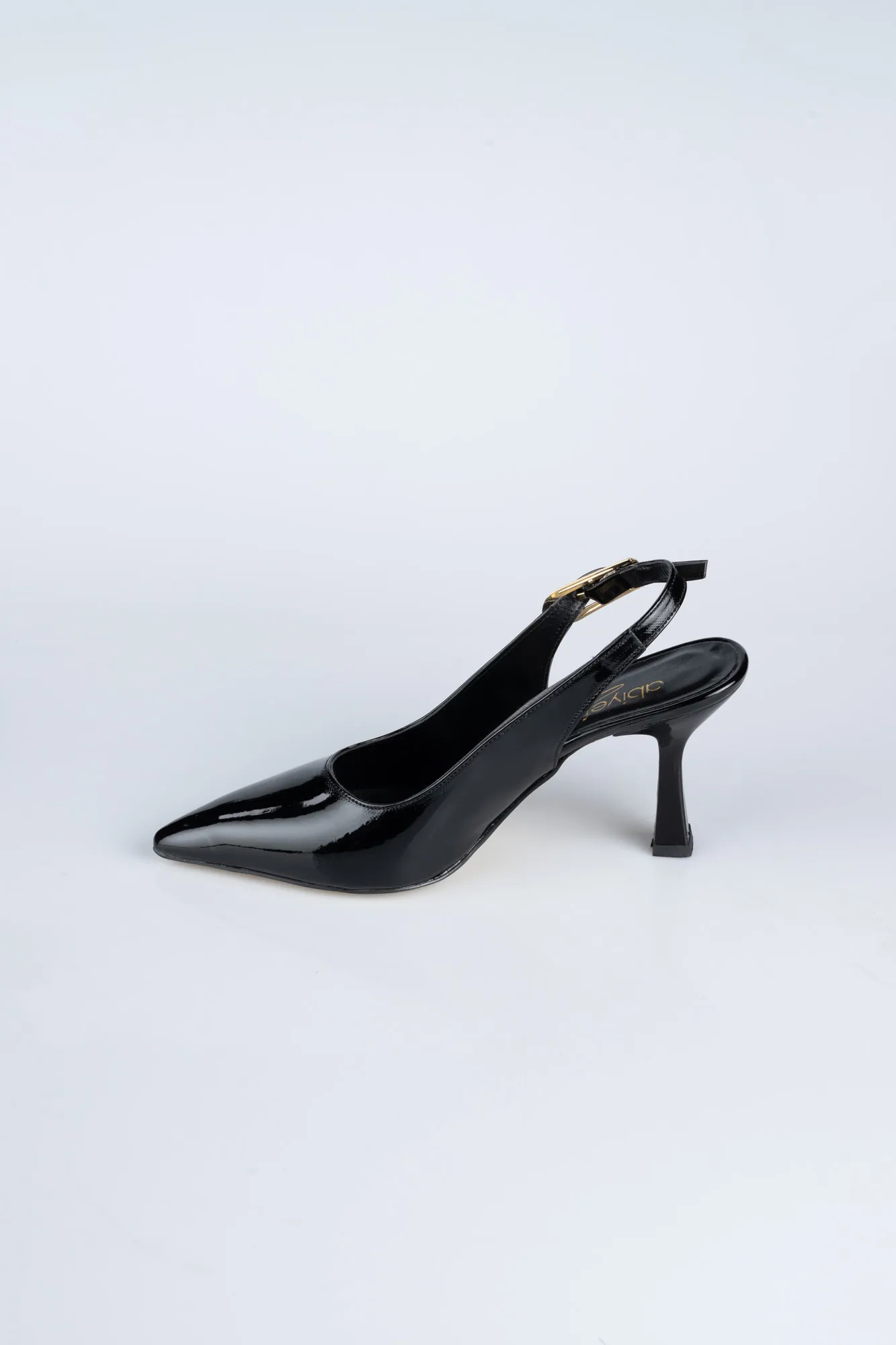 Black-Patent Leather Evening Shoe ABR1130