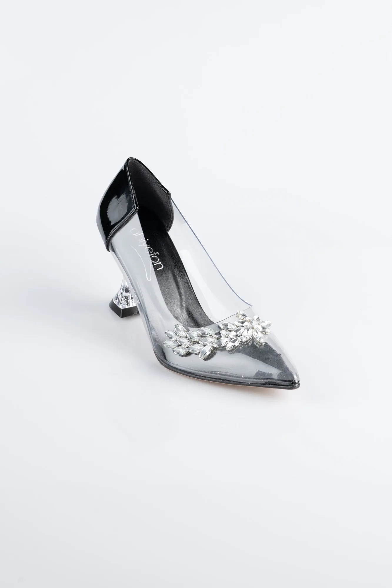Black-Patent Leather Stiletto ABR1055