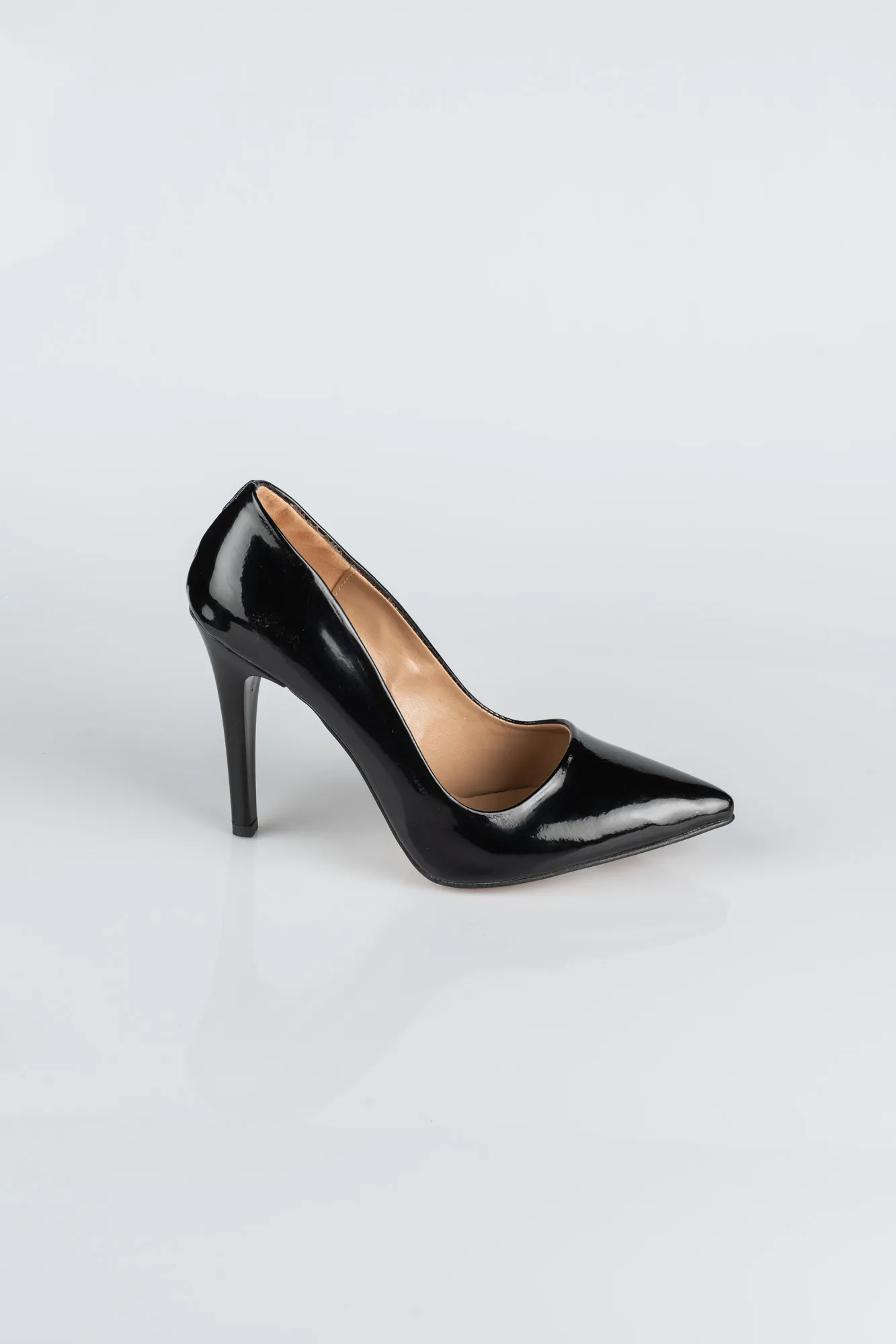 Black-Patent Leather Stiletto ABR1096