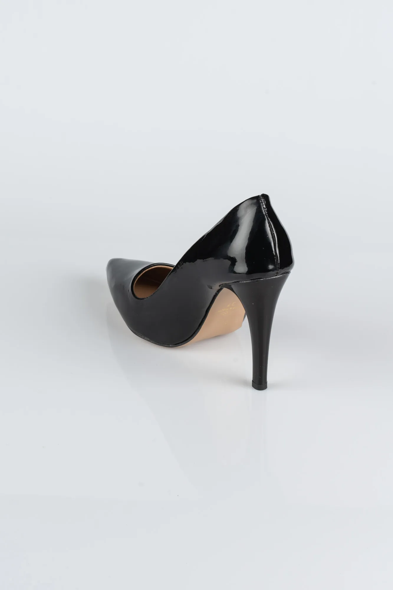 Black-Patent Leather Stiletto ABR1096
