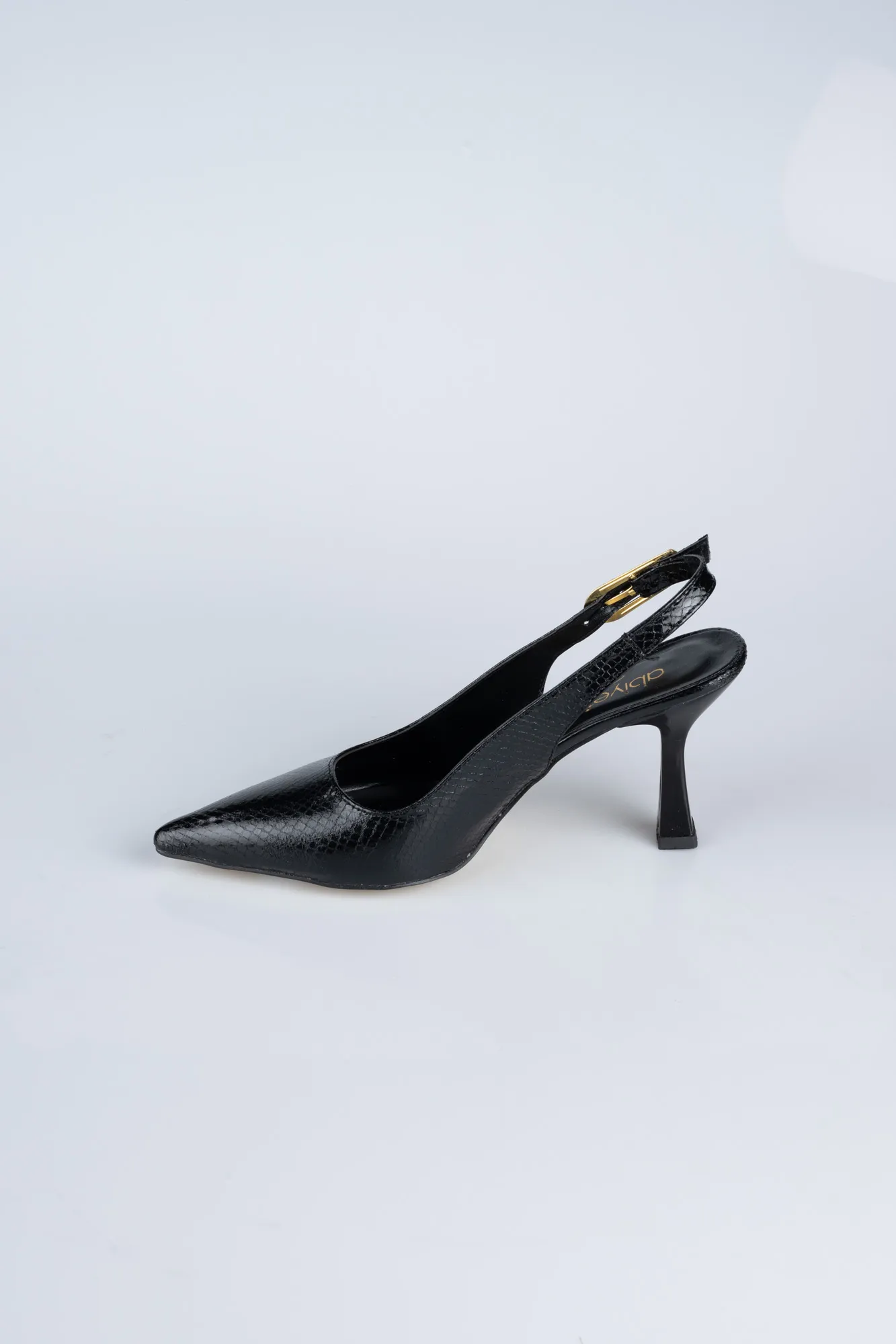 Black-Patterned Evening Shoe ABD1130
