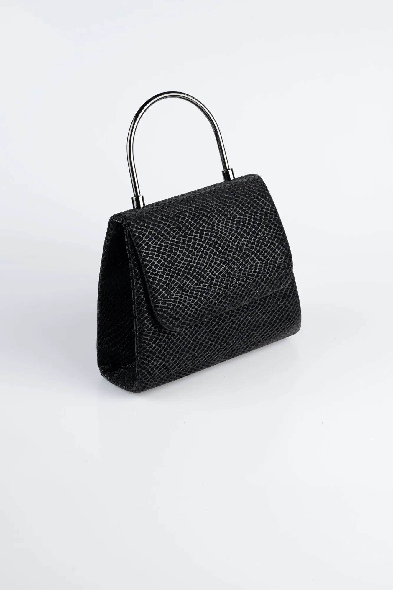 Black-Patterned Night Bag SH842