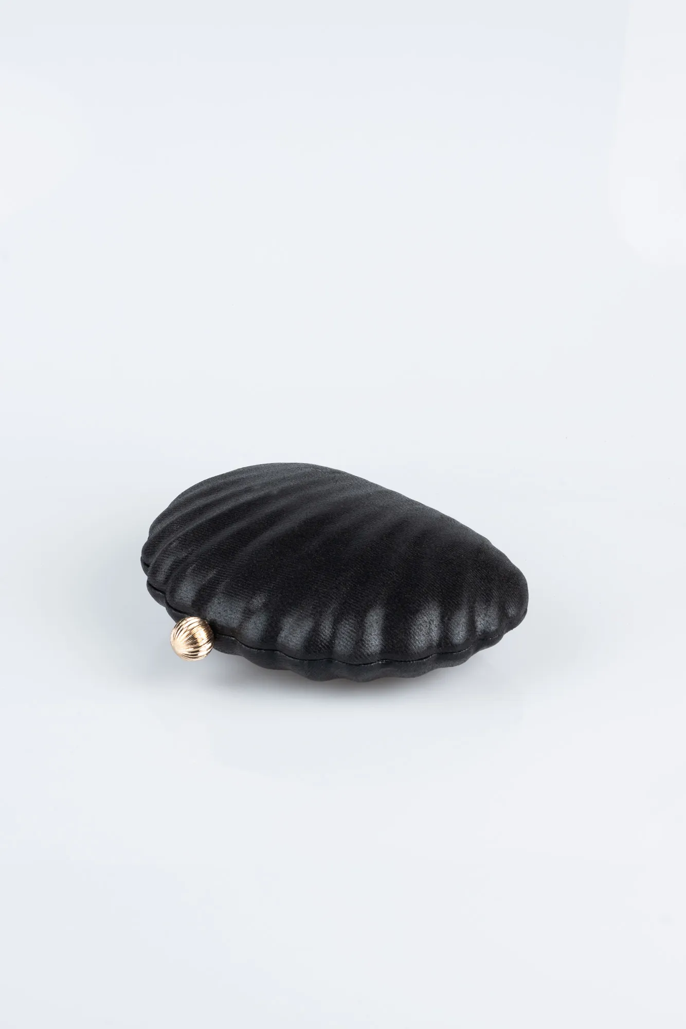 Black-Plaster Fabric Evening Bag KC180