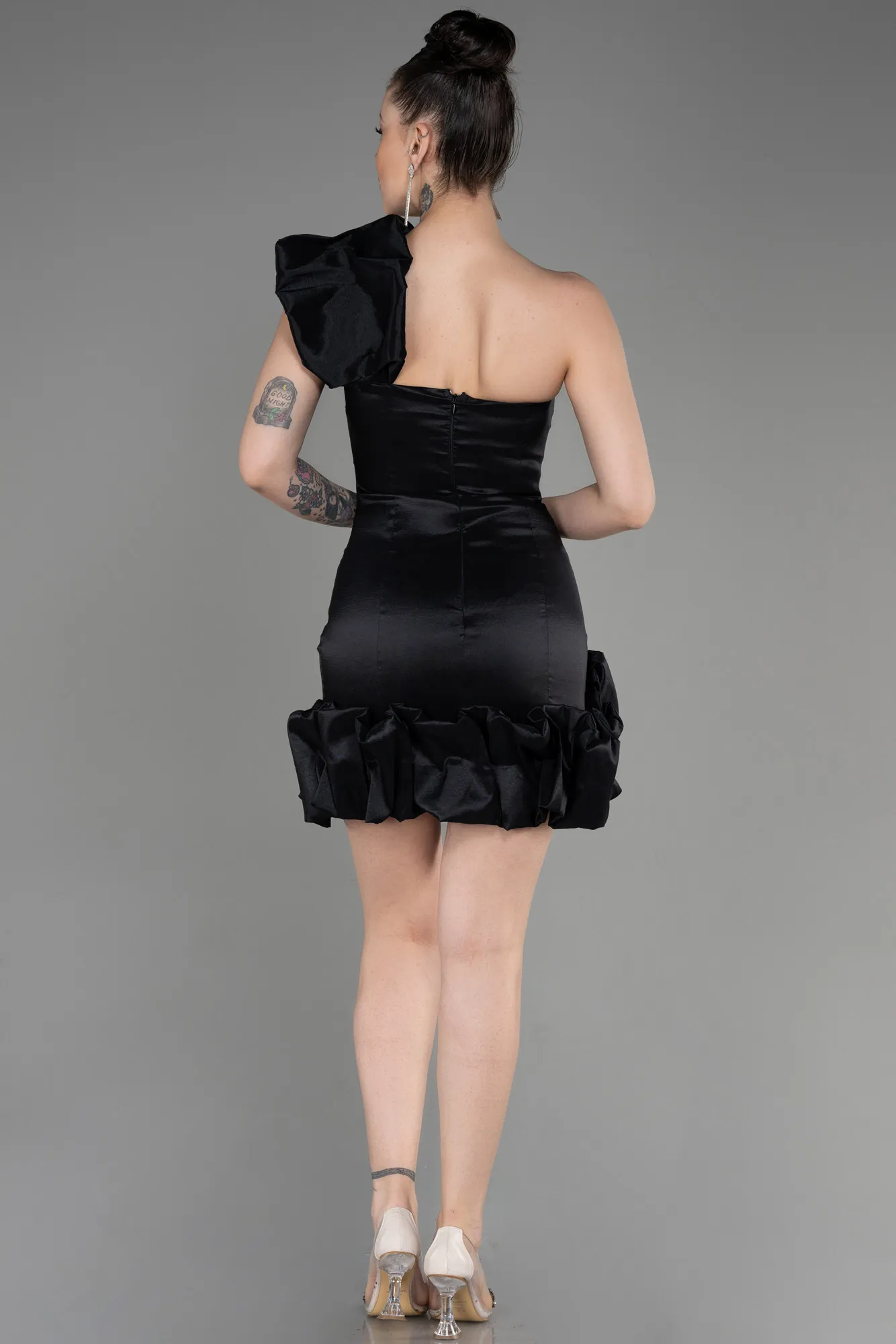 Black-Short Cocktail Dress ABK1988