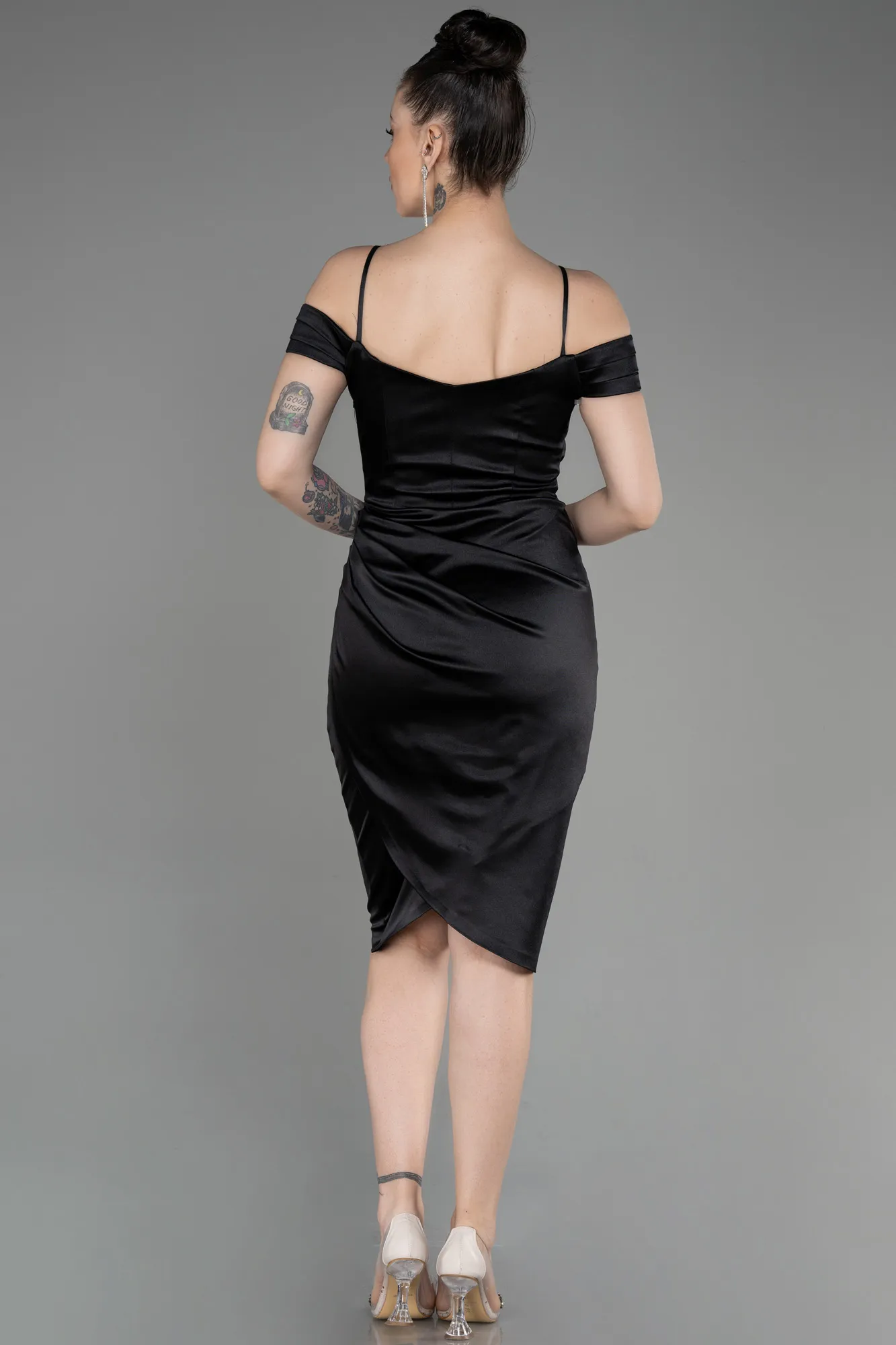 Black-Short Cocktail Dress ABK1989