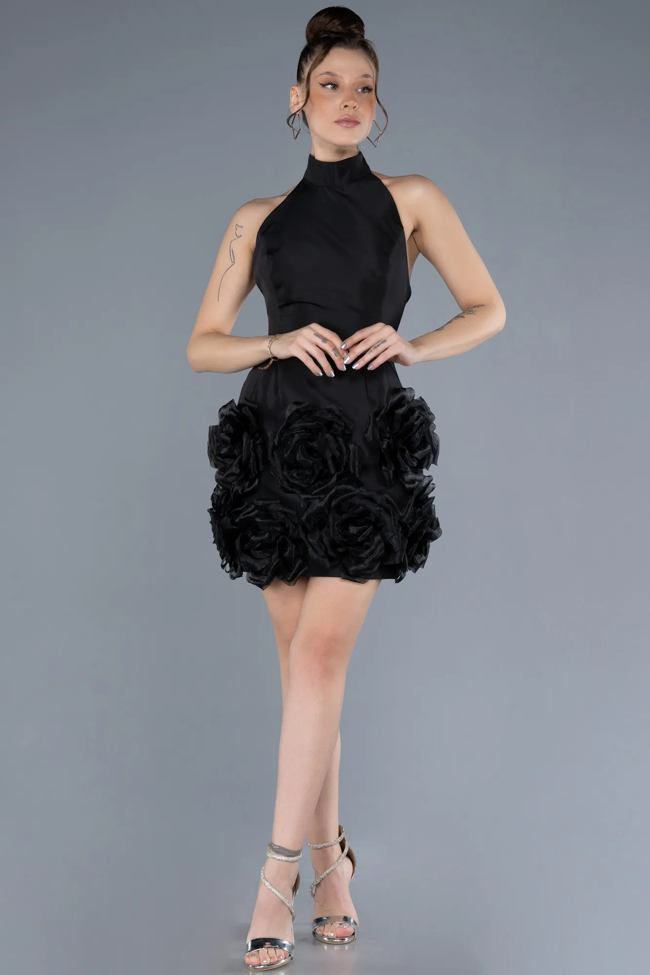 Black-Short Cocktail Dress ABK2241