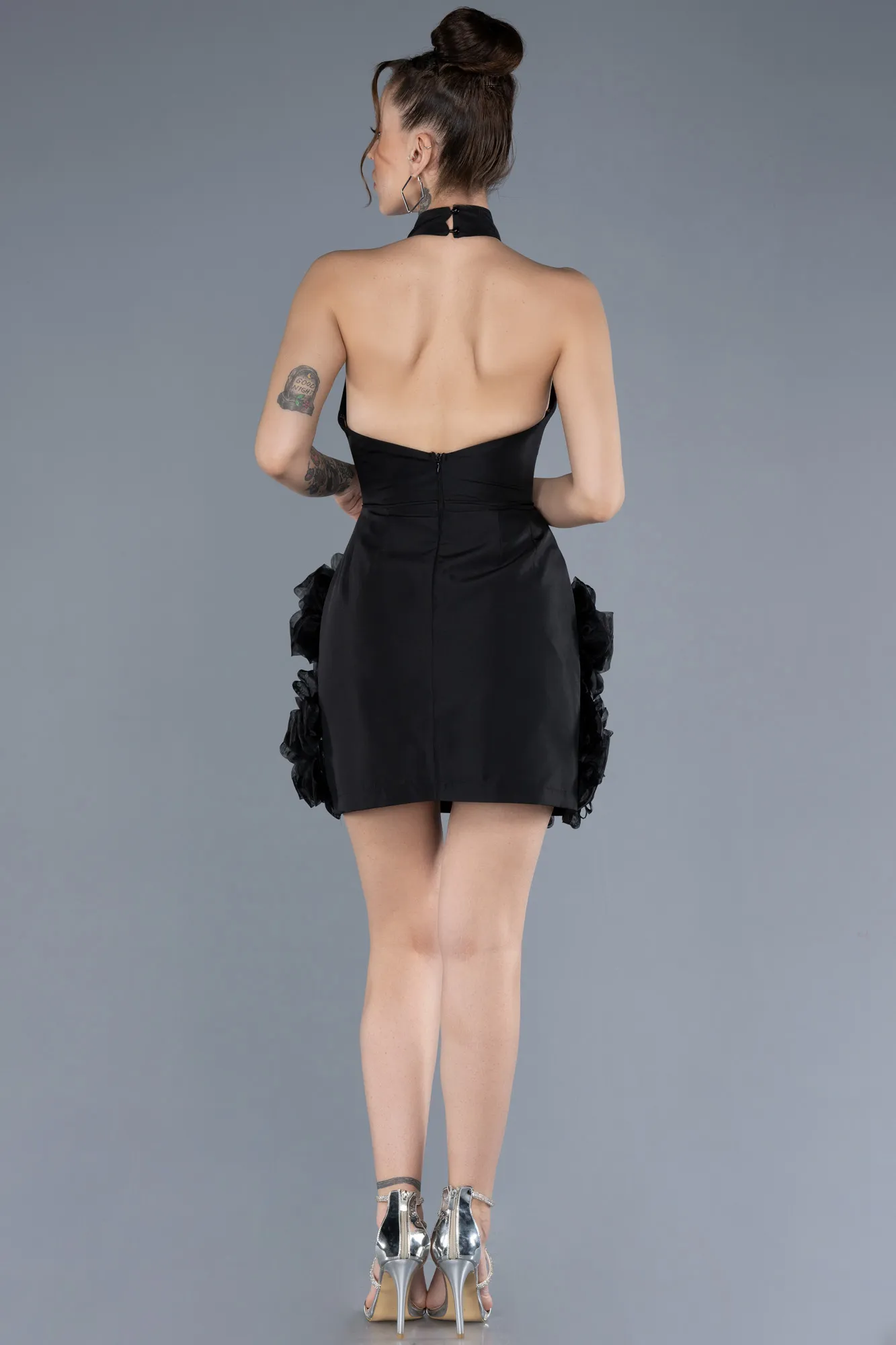 Black-Short Cocktail Dress ABK2241