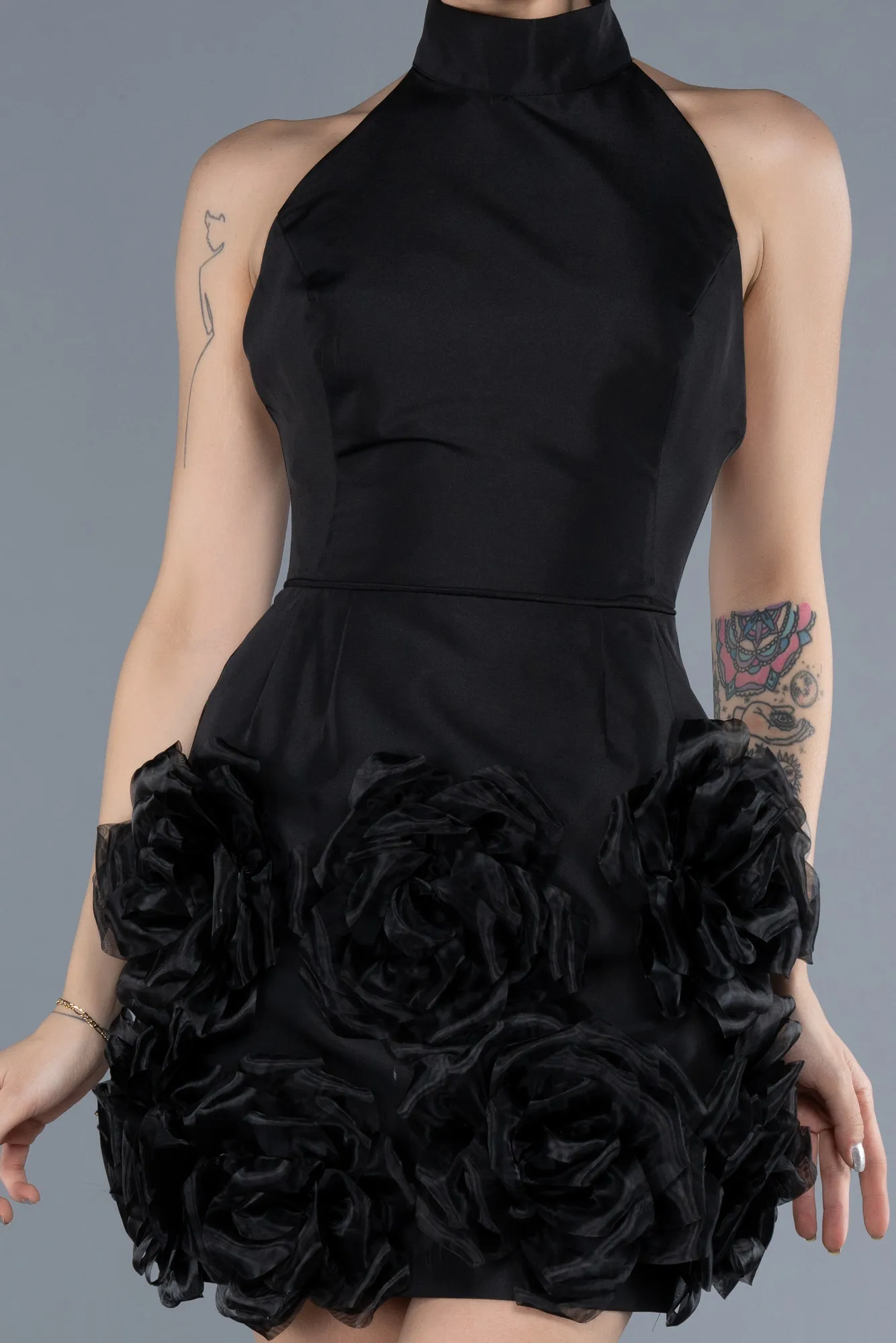 Black-Short Cocktail Dress ABK2241