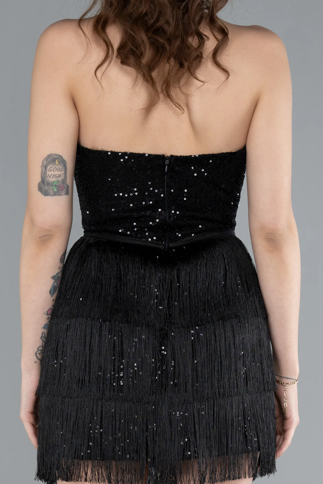Black-Short Cocktail Dress ABK2253