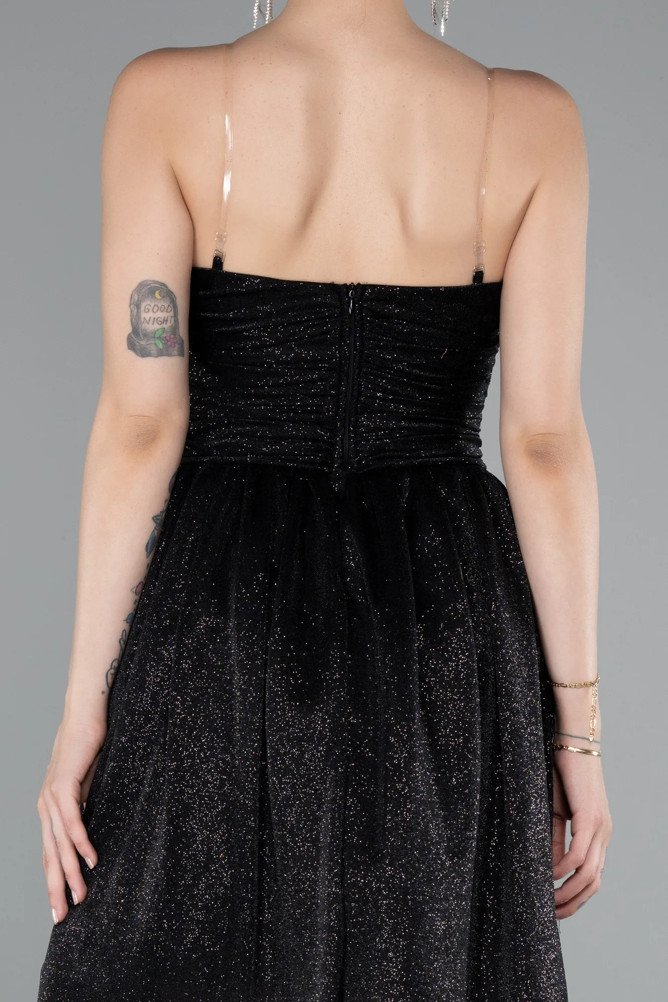 Black-Short Cocktail Dress ABK2349