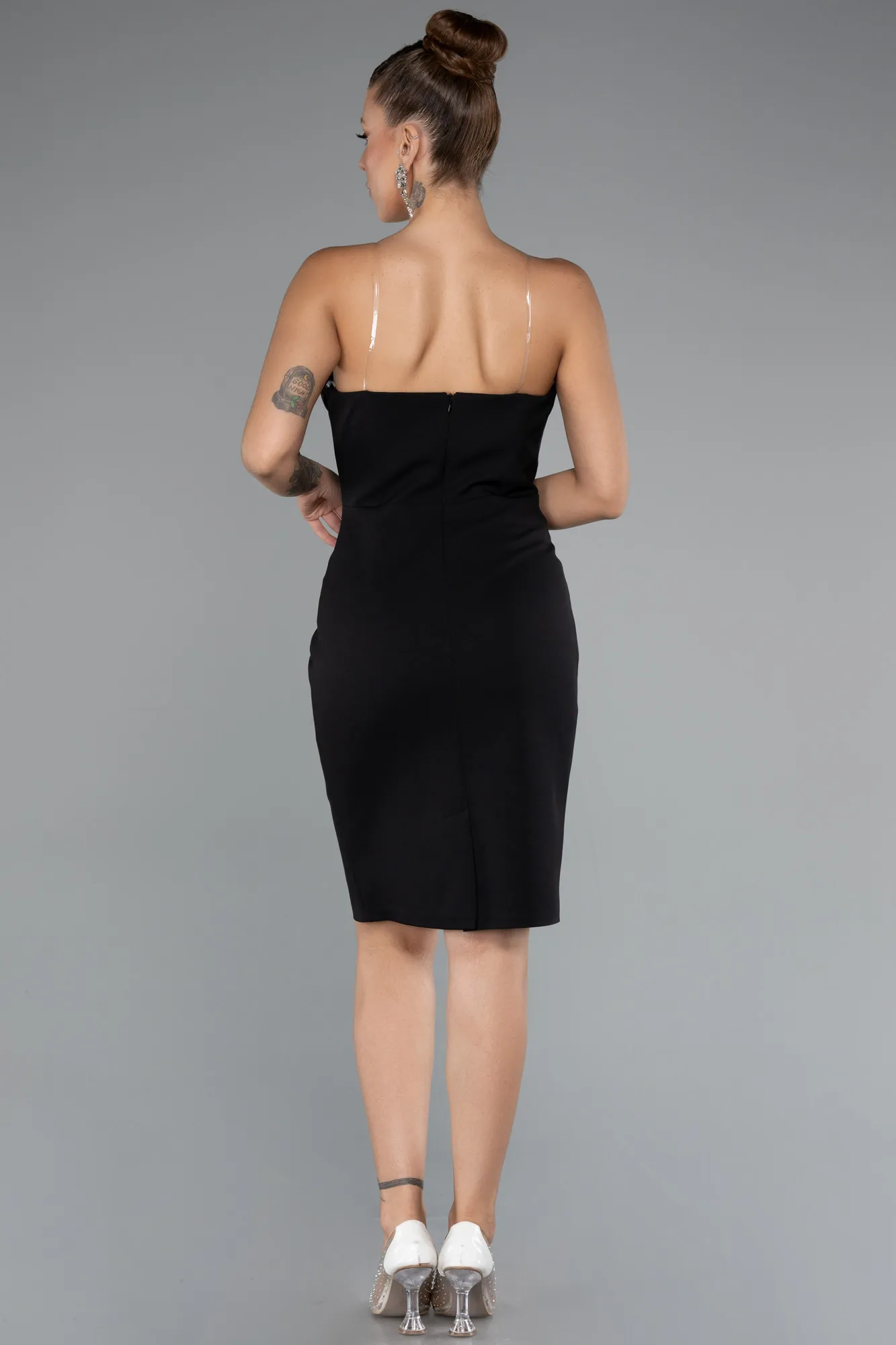Black-Short Cocktail Dress ABK2362