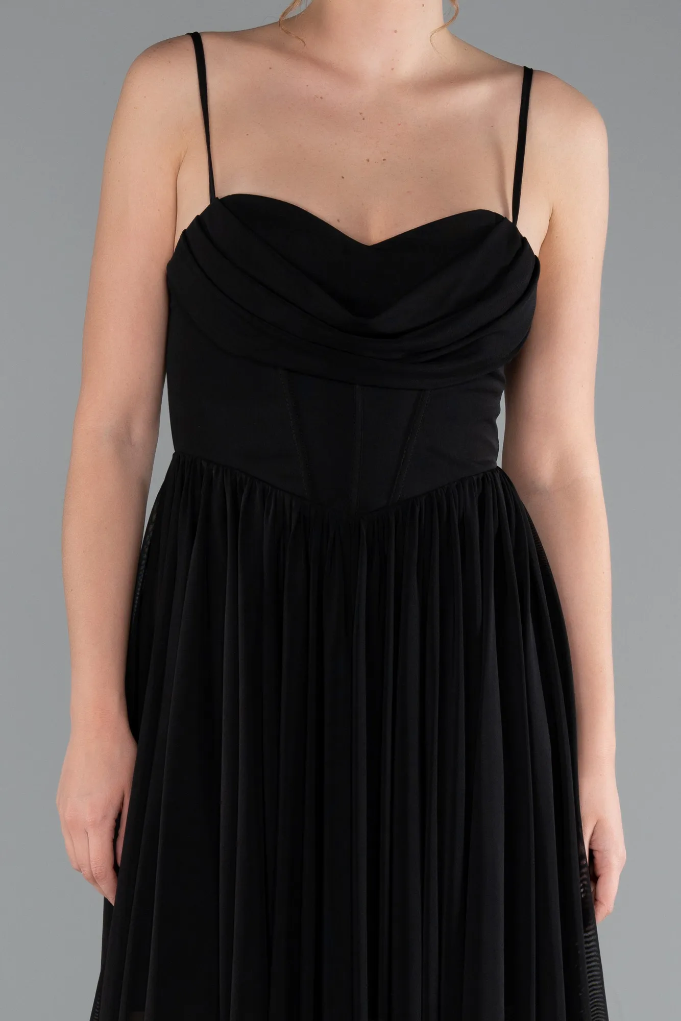 Black-Short Cocktail Dress ABK2365